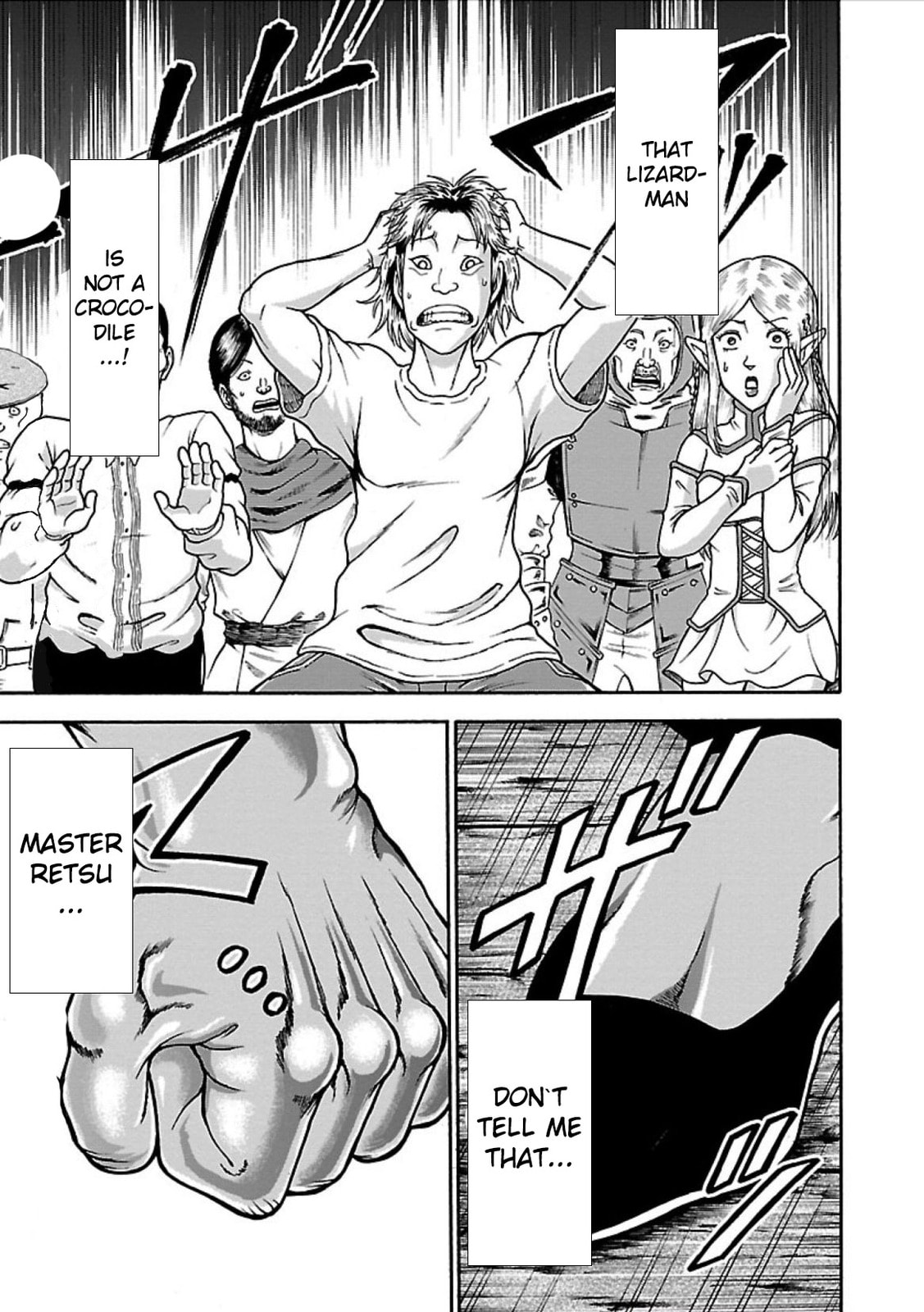 Baki Side Story: Retsu Kaioh Doesn't Mind Even If It's in Another World Chapter 3 page 23 - 