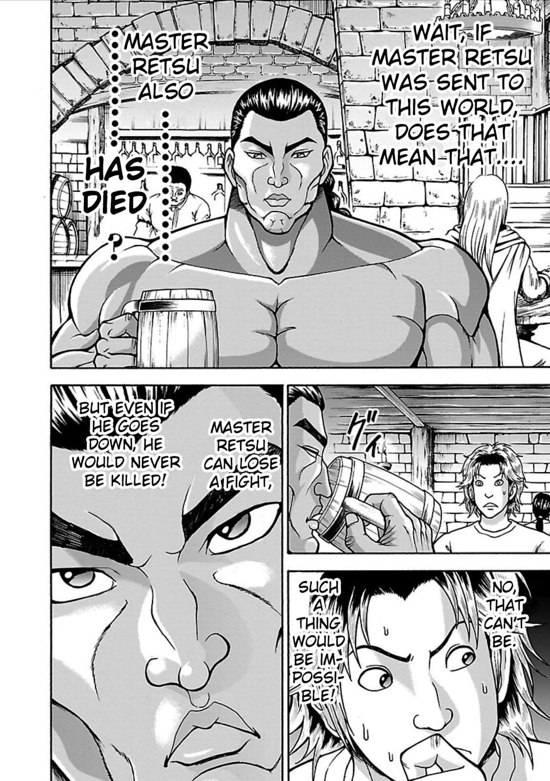 Baki Side Story: Retsu Kaioh Doesn't Mind Even If It's in Another World Chapter 3 page 4 - 