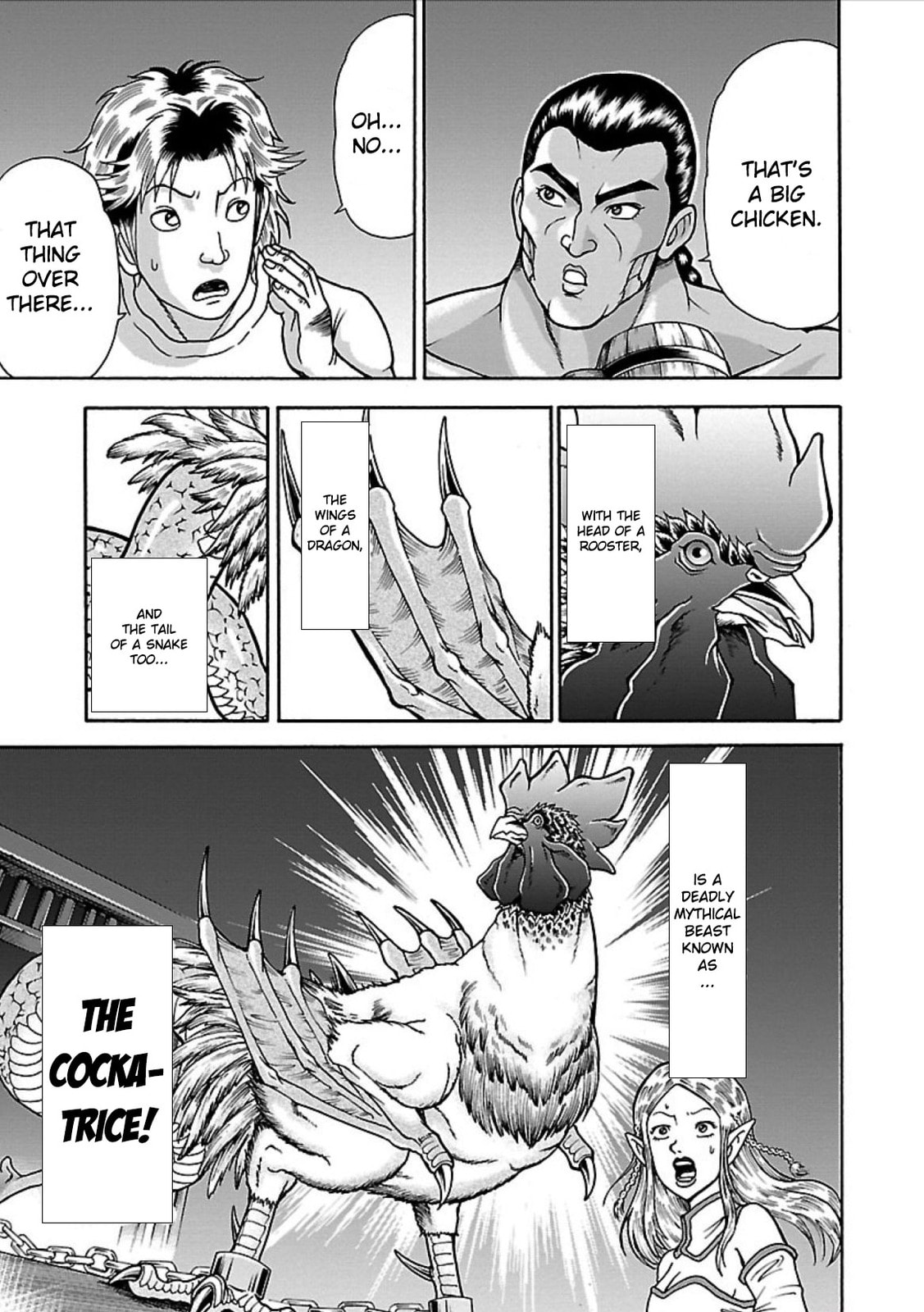 Baki Side Story: Retsu Kaioh Doesn't Mind Even If It's in Another World Chapter 3 page 9 - 
