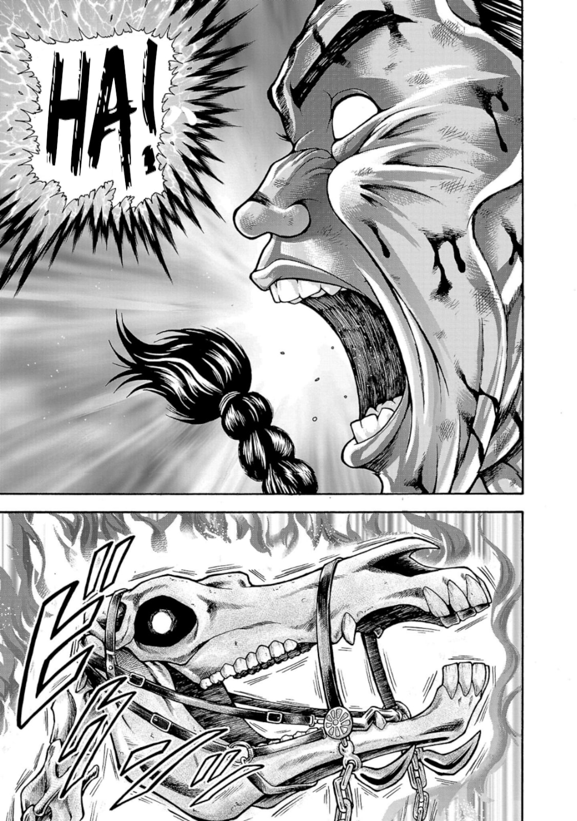 Baki Side Story: Retsu Kaioh Doesn't Mind Even If It's in Another World Chapter 37 page 3 - 