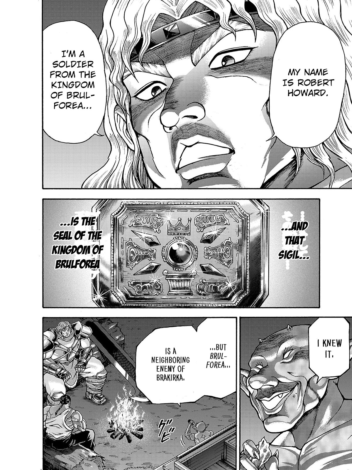 Baki Side Story: Retsu Kaioh Doesn't Mind Even If It's in Another World Chapter 39 page 11 - 