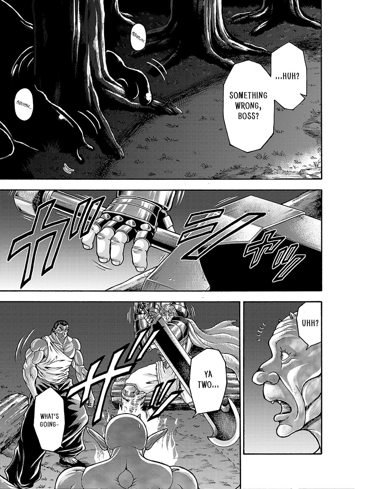 Baki Side Story: Retsu Kaioh Doesn't Mind Even If It's in Another World Chapter 39 page 14 - 
