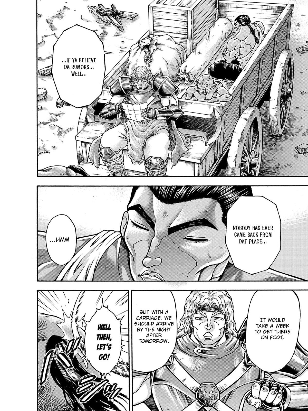Baki Side Story: Retsu Kaioh Doesn't Mind Even If It's in Another World Chapter 39 page 3 - 