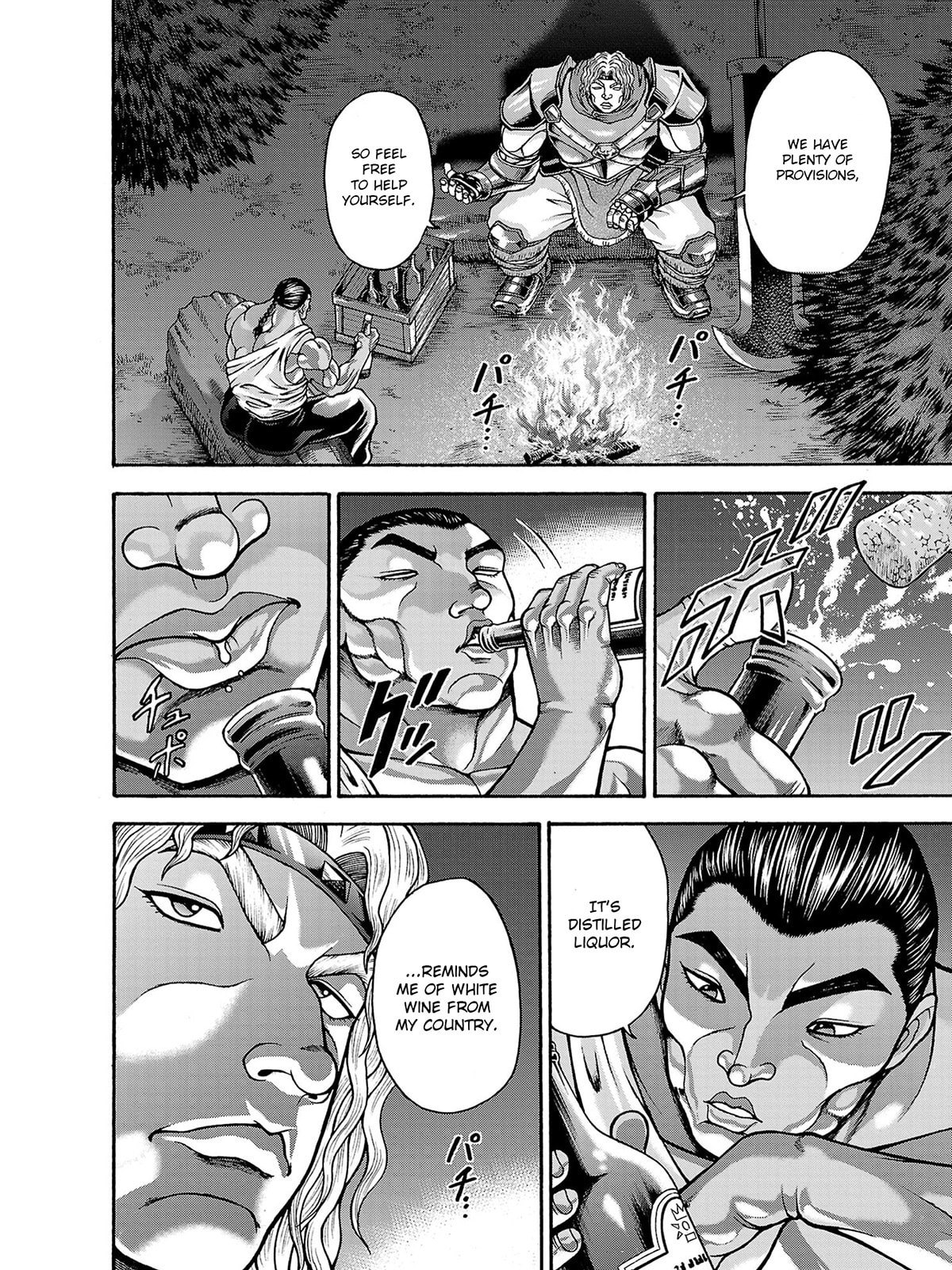 Baki Side Story: Retsu Kaioh Doesn't Mind Even If It's in Another World Chapter 39 page 7 - 