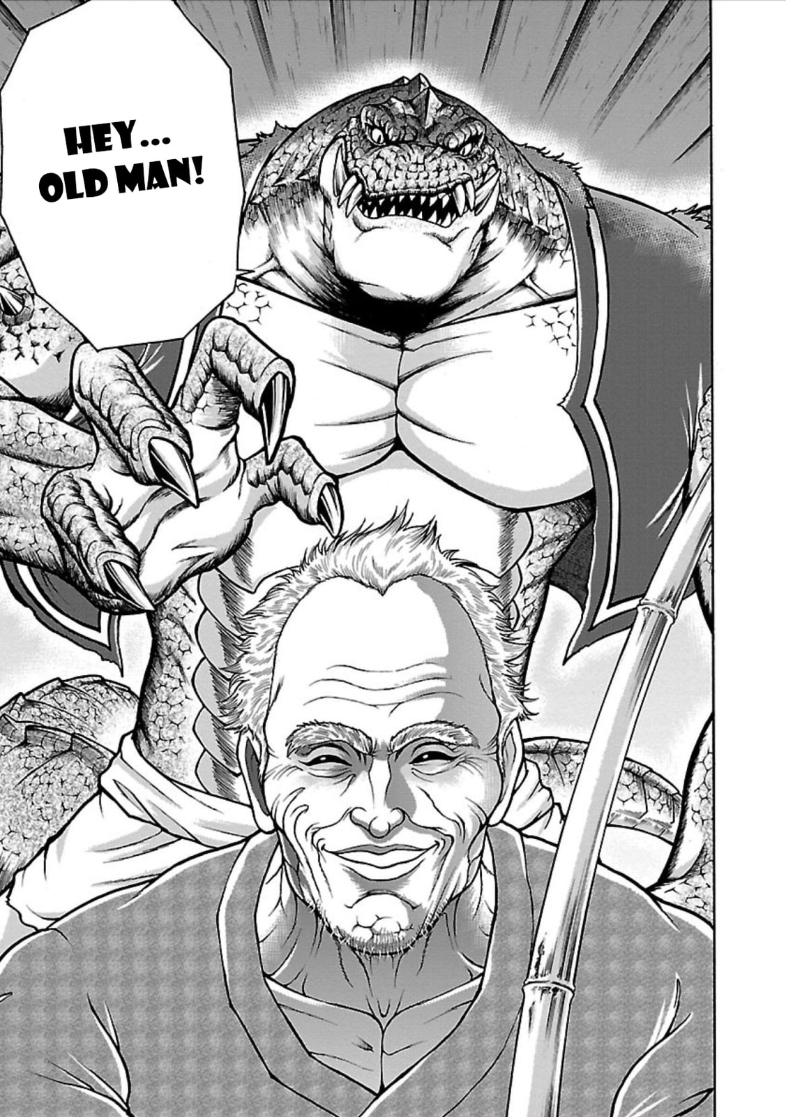 Baki Side Story: Retsu Kaioh Doesn't Mind Even If It's in Another World Chapter 4 page 14 - 