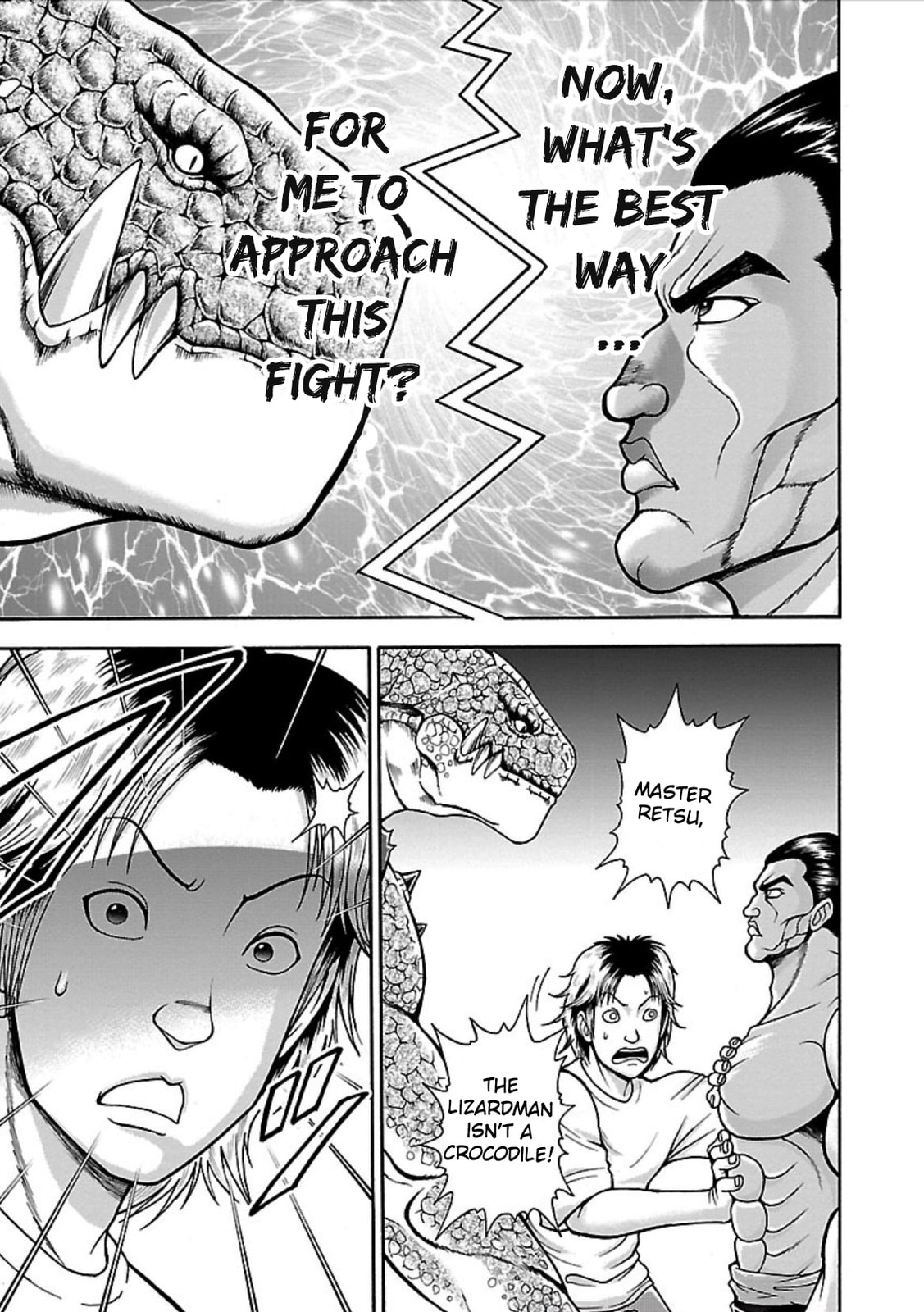 Baki Side Story: Retsu Kaioh Doesn't Mind Even If It's in Another World Chapter 4 page 5 - 