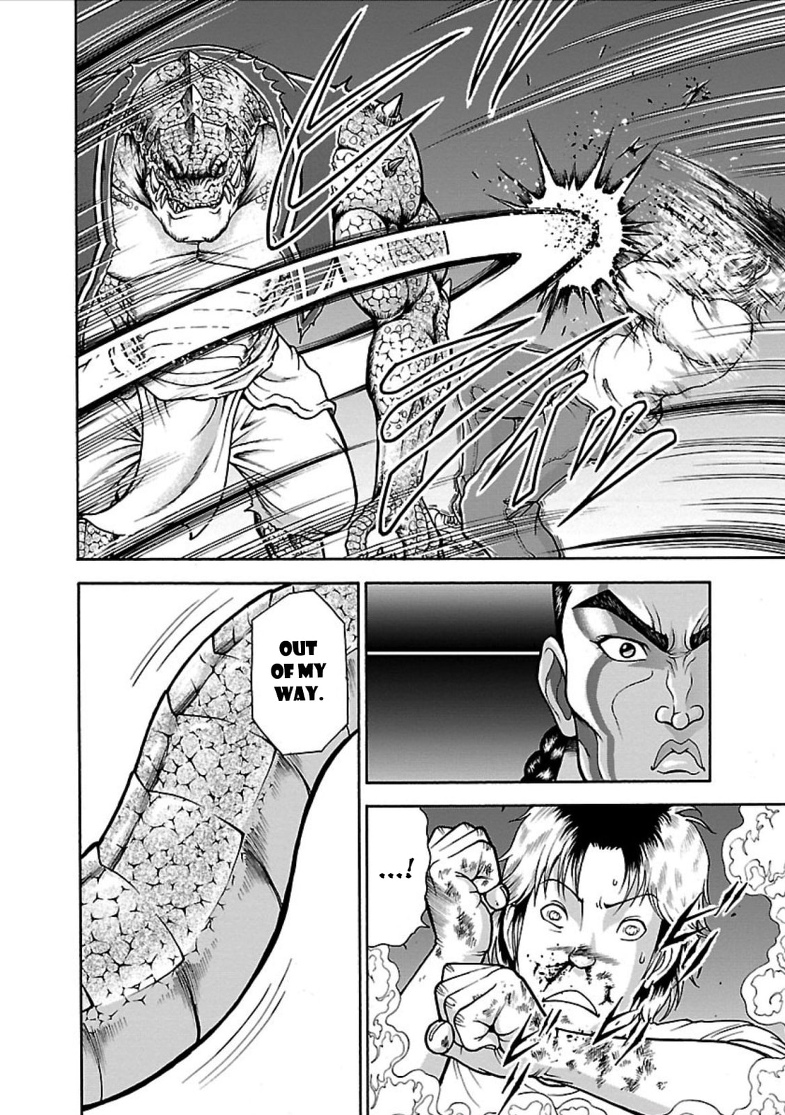 Baki Side Story: Retsu Kaioh Doesn't Mind Even If It's in Another World Chapter 4 page 6 - 