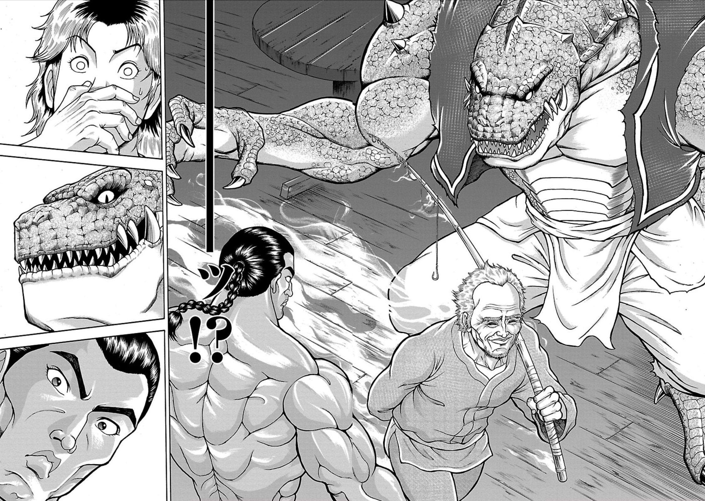 Baki Side Story: Retsu Kaioh Doesn't Mind Even If It's in Another World Chapter 4 page 10 - 