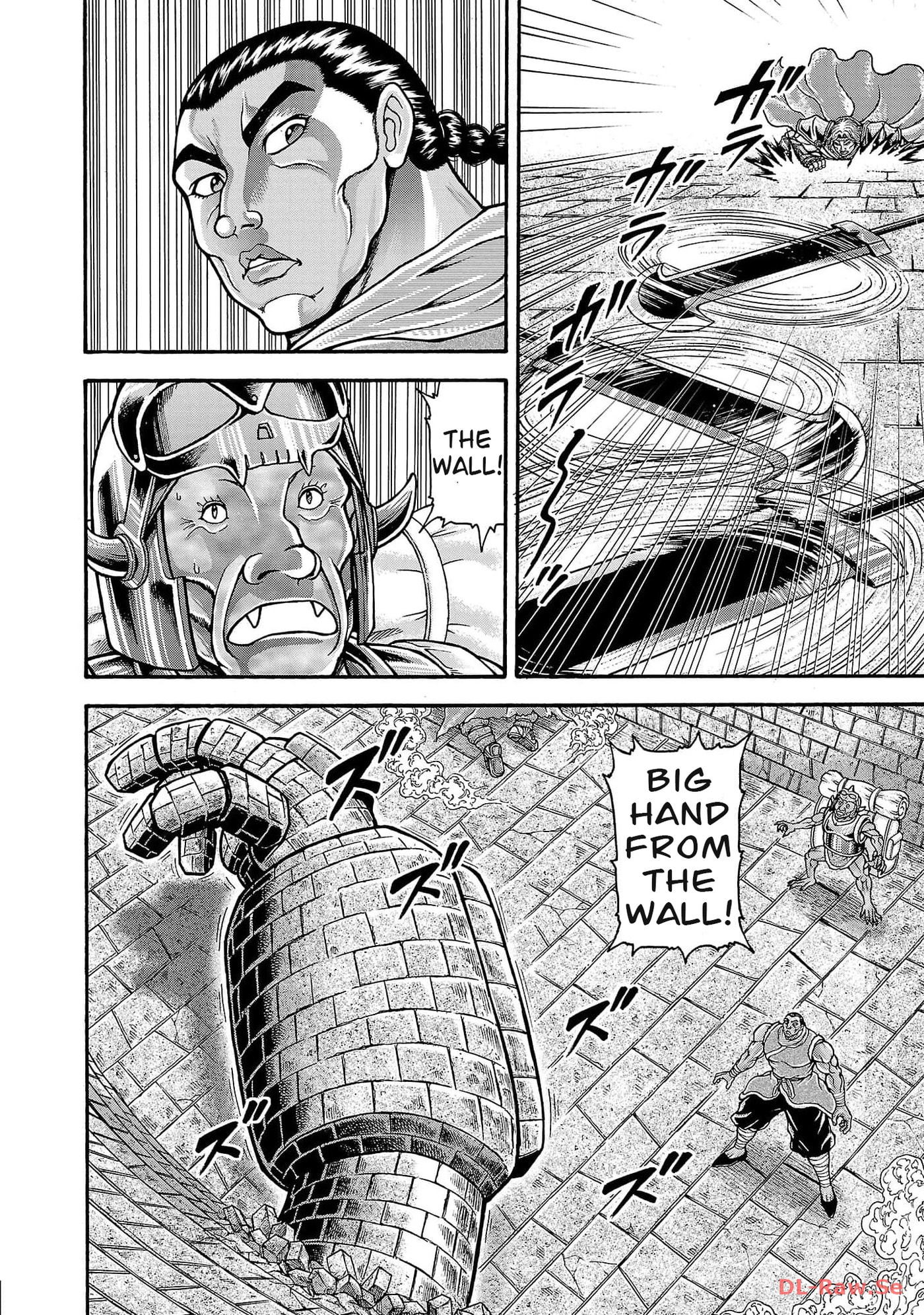 Baki Side Story: Retsu Kaioh Doesn't Mind Even If It's in Another World Chapter 45 page 8 - 