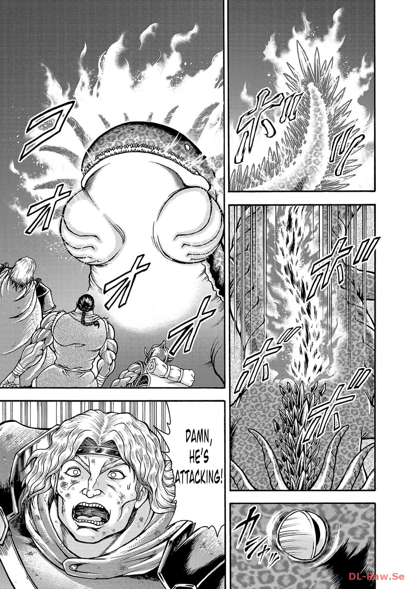 Baki Side Story: Retsu Kaioh Doesn't Mind Even If It's in Another World Chapter 46 page 13 - 