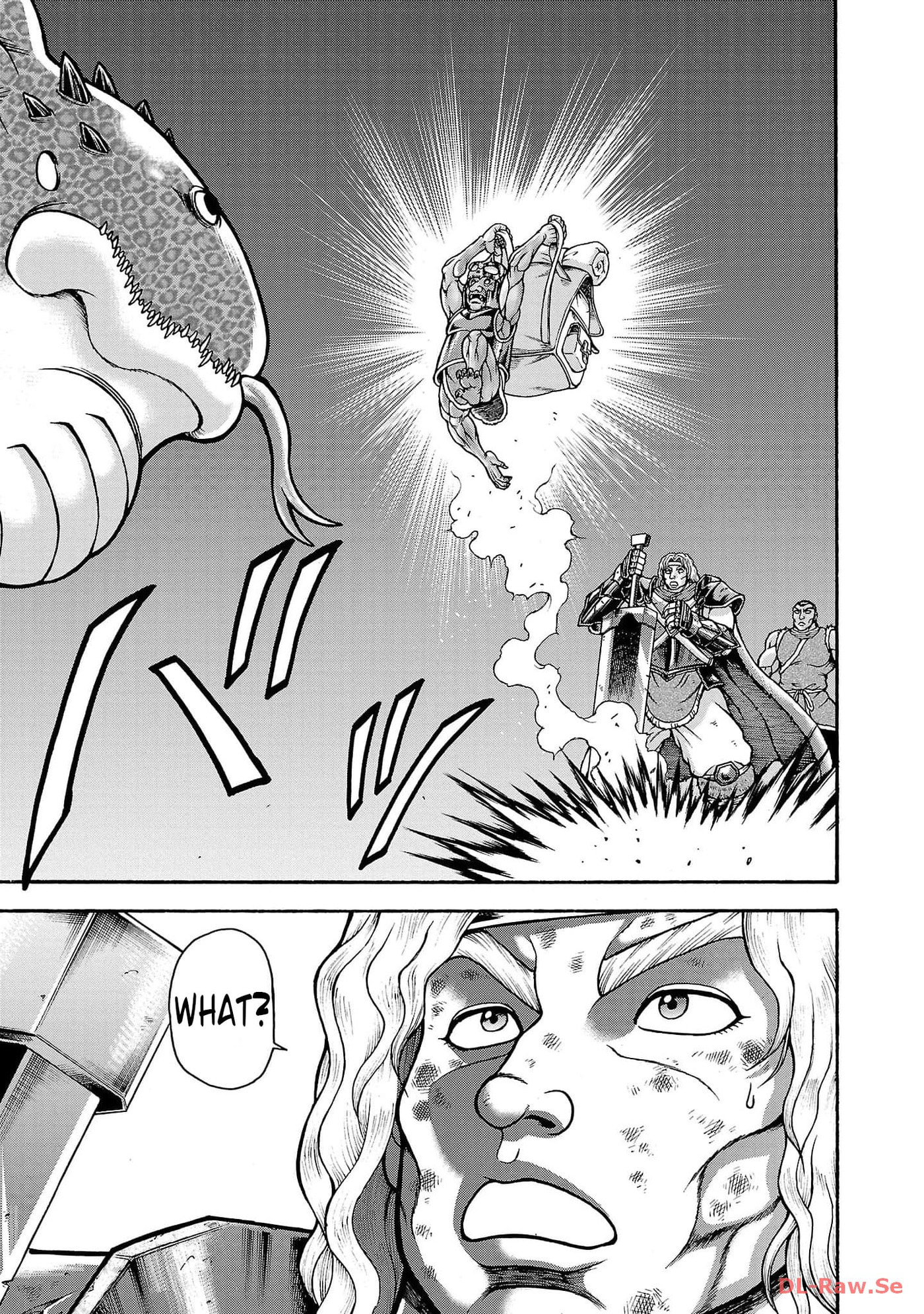 Baki Side Story: Retsu Kaioh Doesn't Mind Even If It's in Another World Chapter 46 page 17 - 