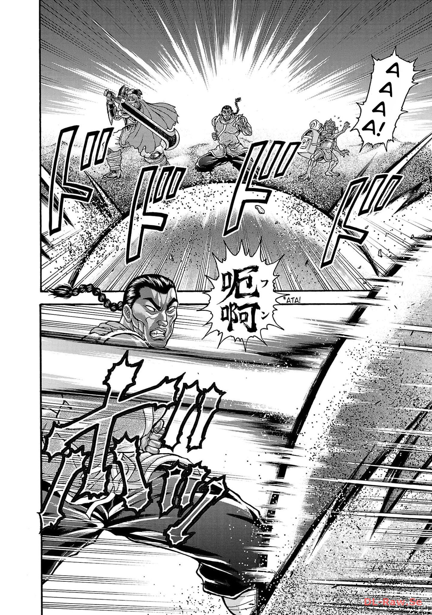 Baki Side Story: Retsu Kaioh Doesn't Mind Even If It's in Another World Chapter 46 page 7 - 