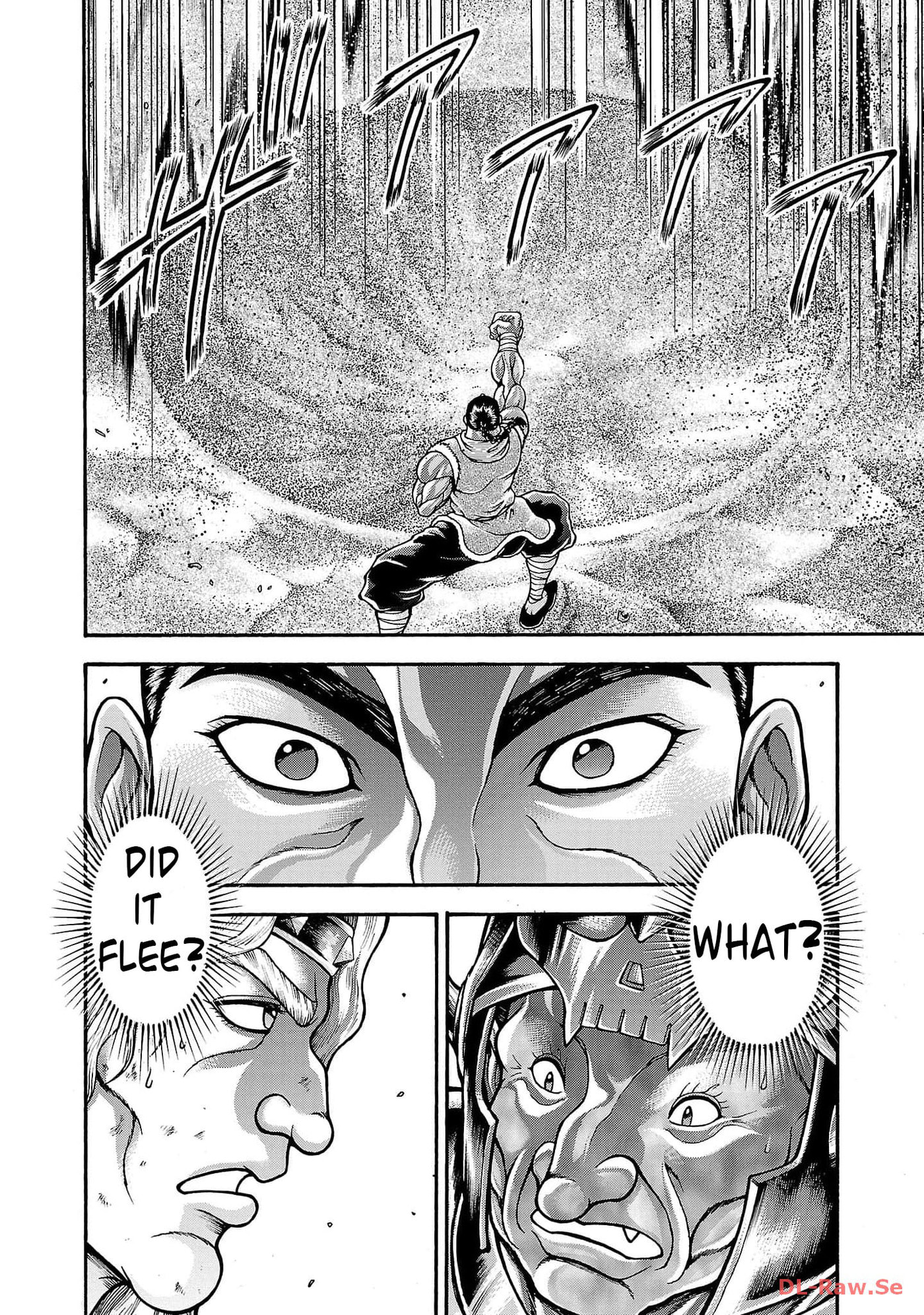 Baki Side Story: Retsu Kaioh Doesn't Mind Even If It's in Another World Chapter 46 page 9 - 
