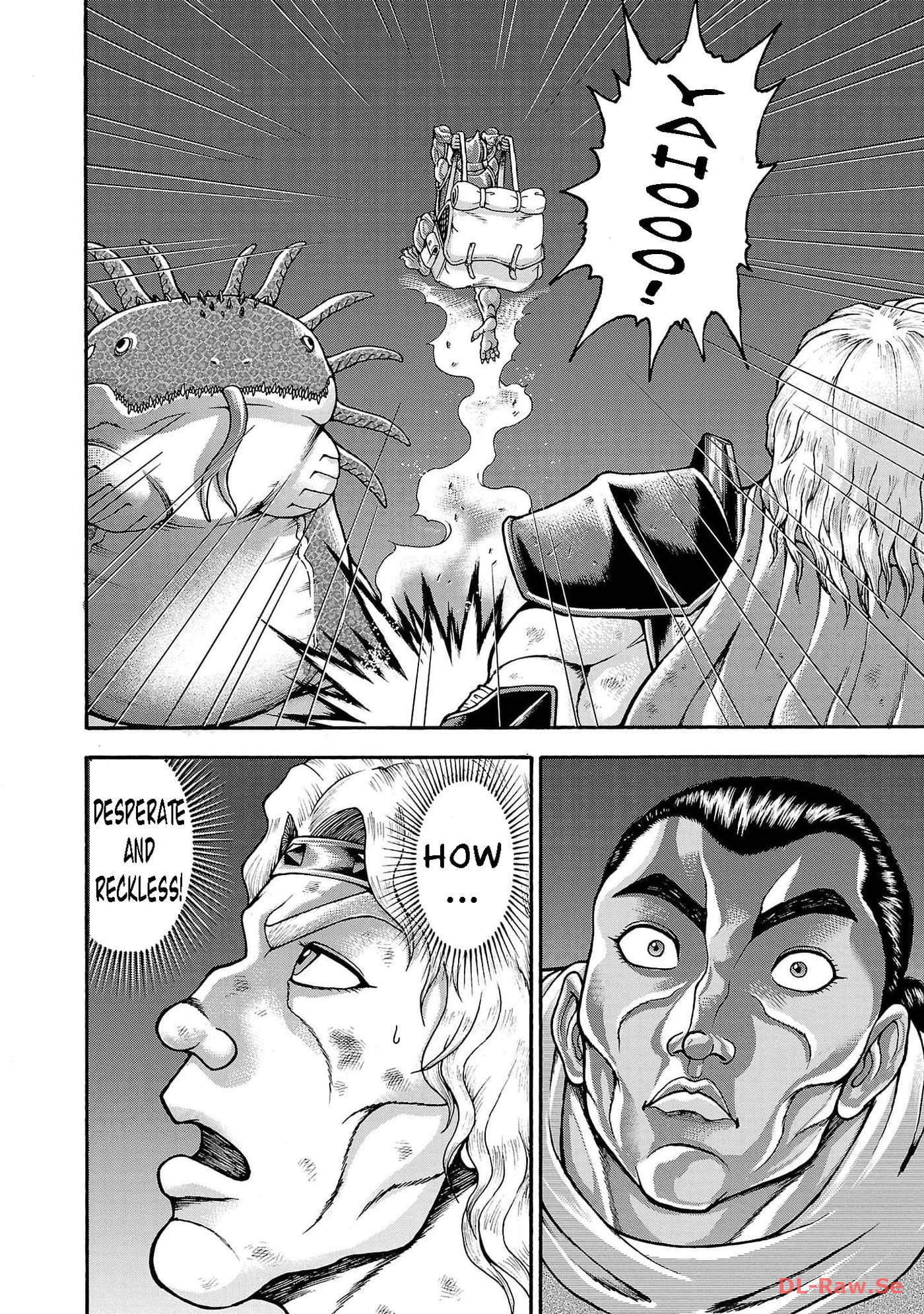Baki Side Story: Retsu Kaioh Doesn't Mind Even If It's in Another World Chapter 47 page 2 - 