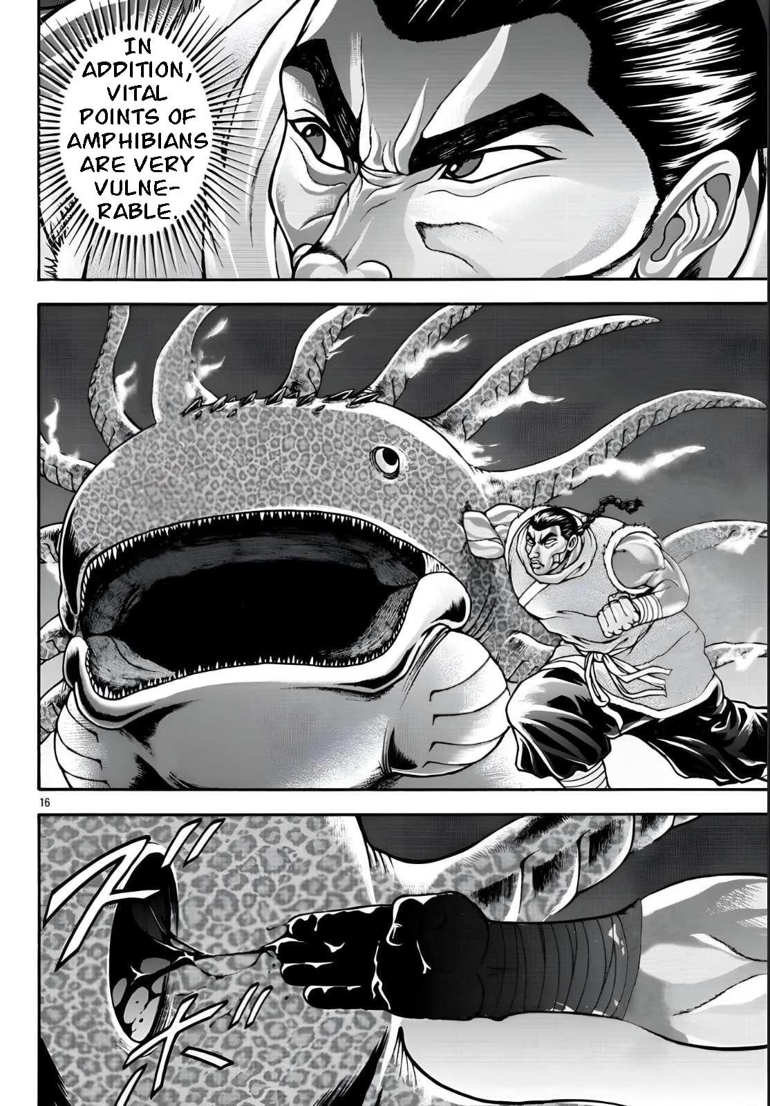 Baki Side Story: Retsu Kaioh Doesn't Mind Even If It's in Another World Chapter 47 page 15 - 