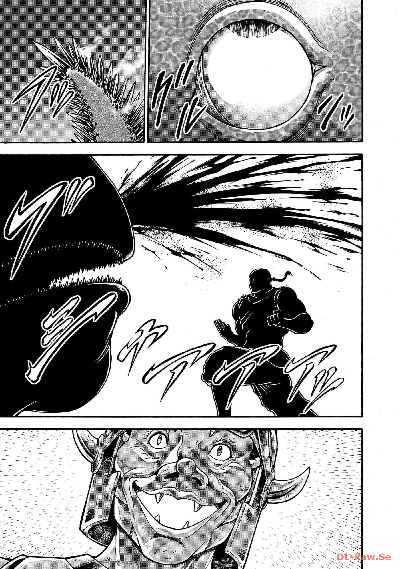 Baki Side Story: Retsu Kaioh Doesn't Mind Even If It's in Another World Chapter 47 page 16 - 