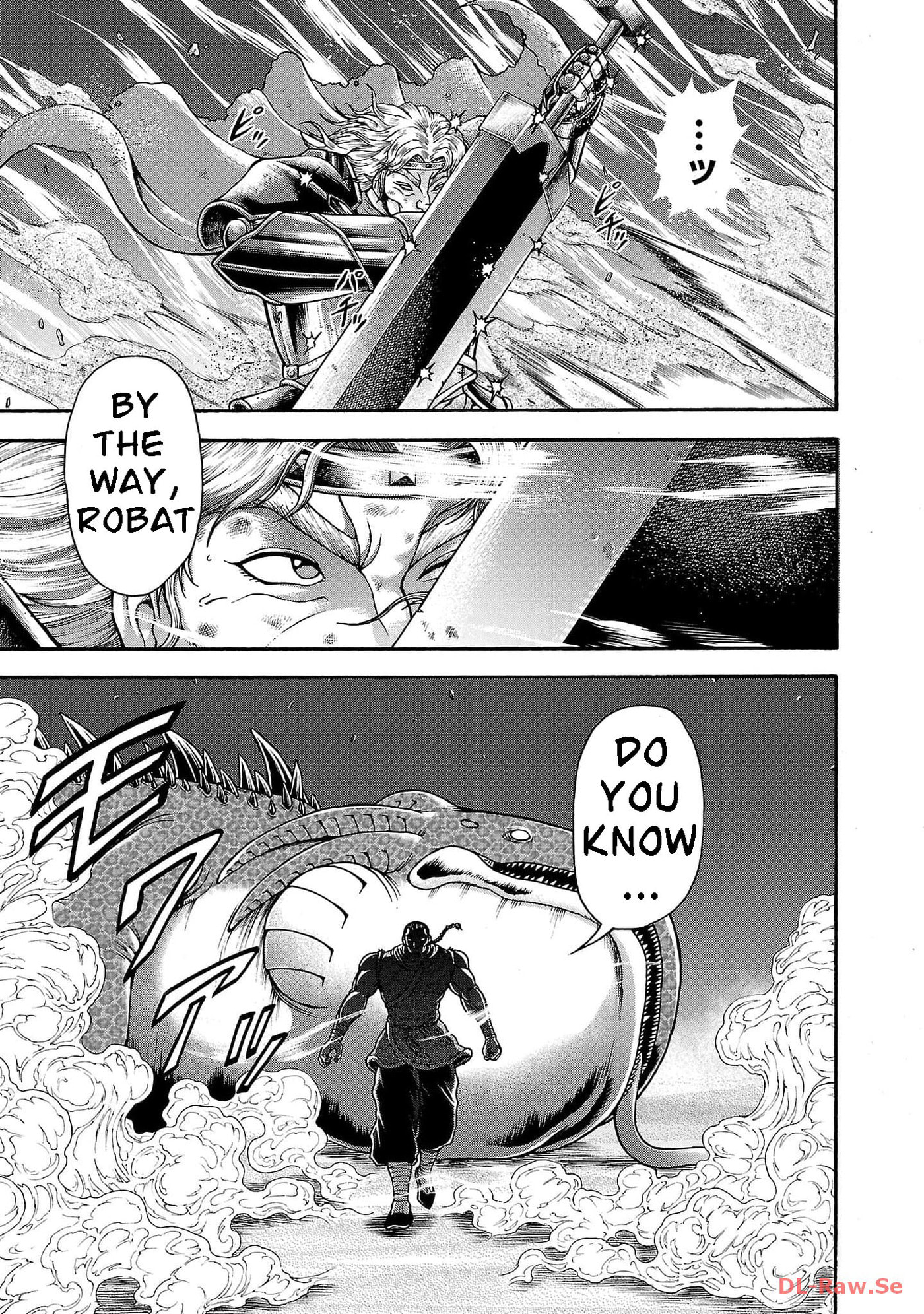 Baki Side Story: Retsu Kaioh Doesn't Mind Even If It's in Another World Chapter 47 page 18 - 