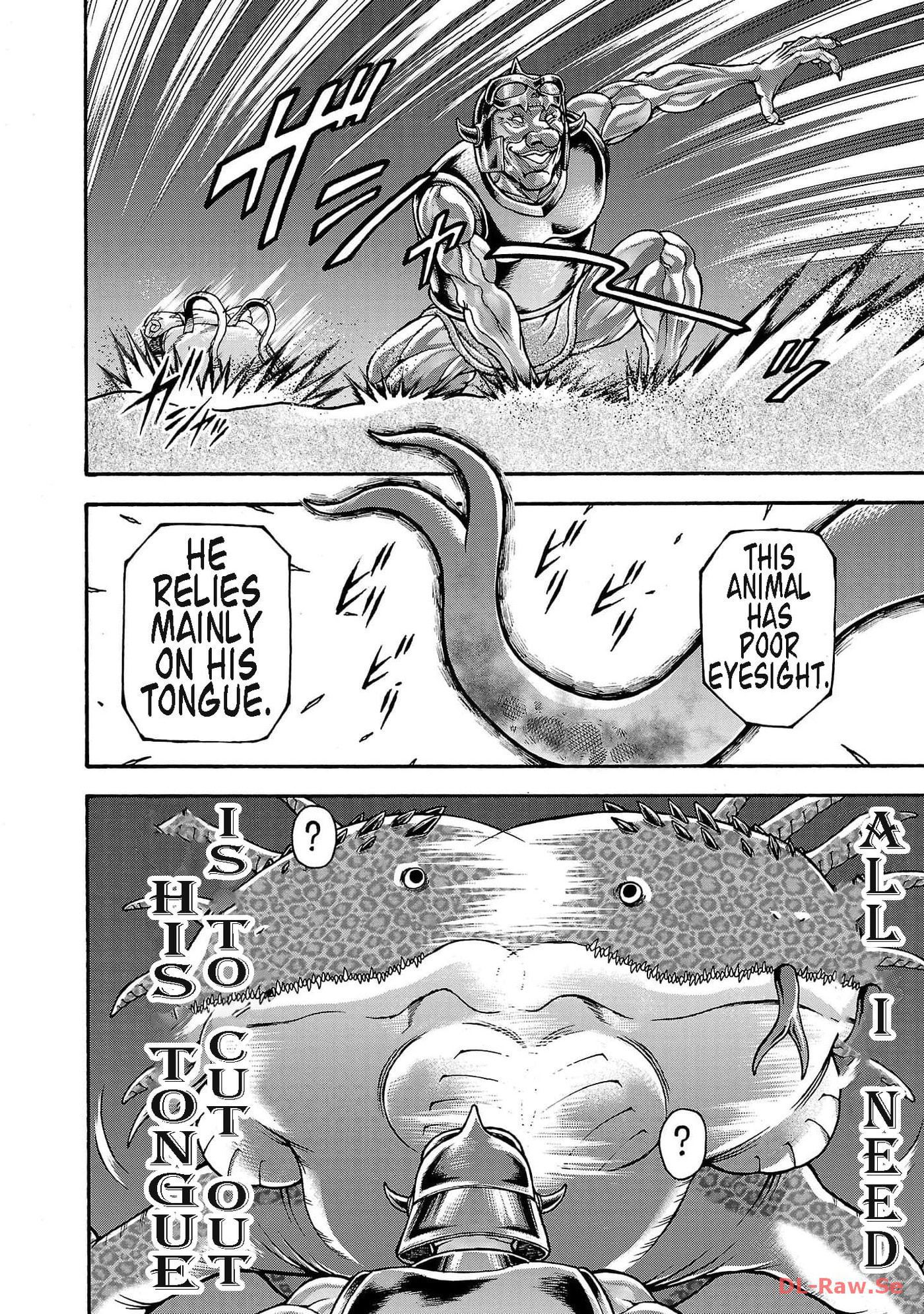 Baki Side Story: Retsu Kaioh Doesn't Mind Even If It's in Another World Chapter 47 page 4 - 