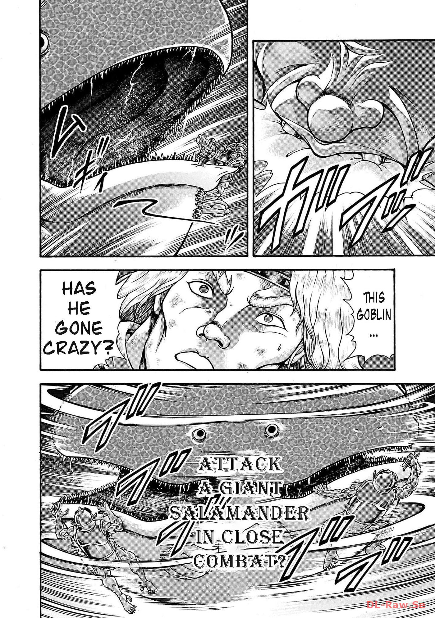Baki Side Story: Retsu Kaioh Doesn't Mind Even If It's in Another World Chapter 47 page 6 - 