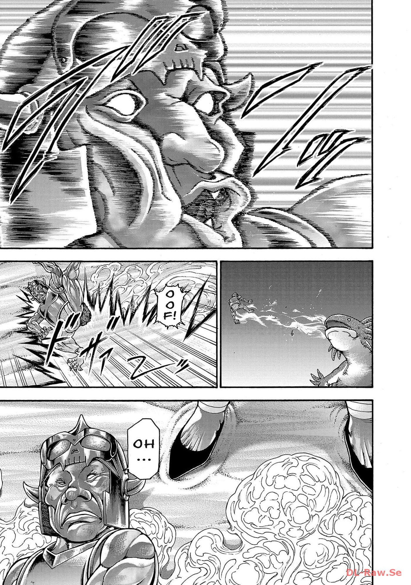 Baki Side Story: Retsu Kaioh Doesn't Mind Even If It's in Another World Chapter 47 page 7 - 