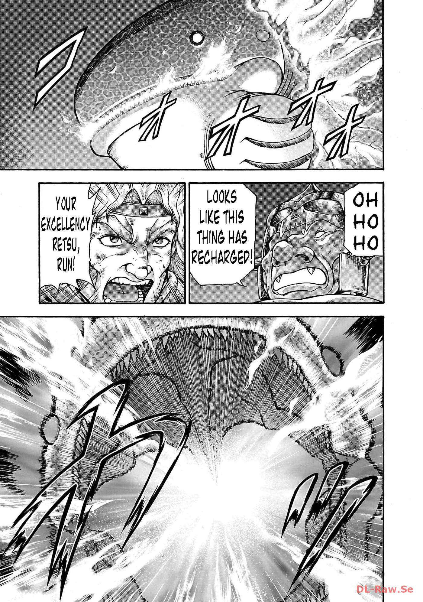 Baki Side Story: Retsu Kaioh Doesn't Mind Even If It's in Another World Chapter 47 page 9 - 