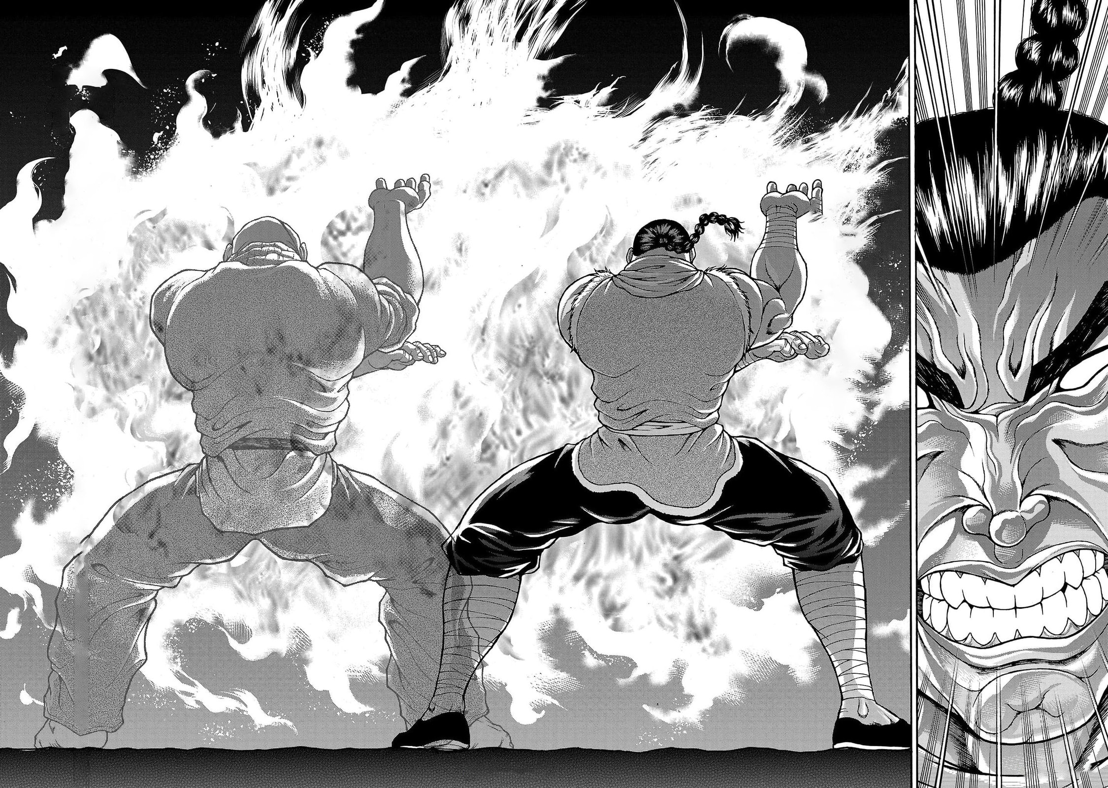 Baki Side Story: Retsu Kaioh Doesn't Mind Even If It's in Another World Chapter 47 page 10 - 