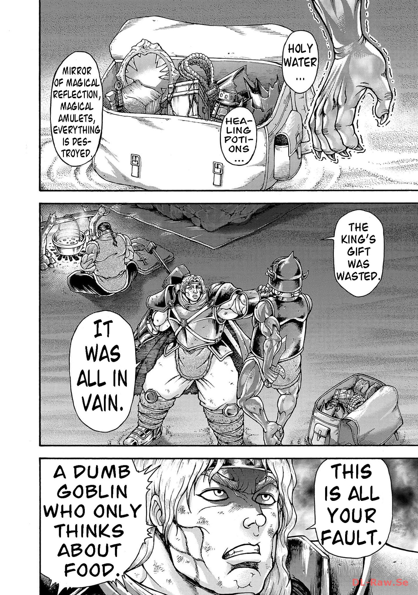 Baki Side Story: Retsu Kaioh Doesn't Mind Even If It's in Another World Chapter 48 page 2 - 