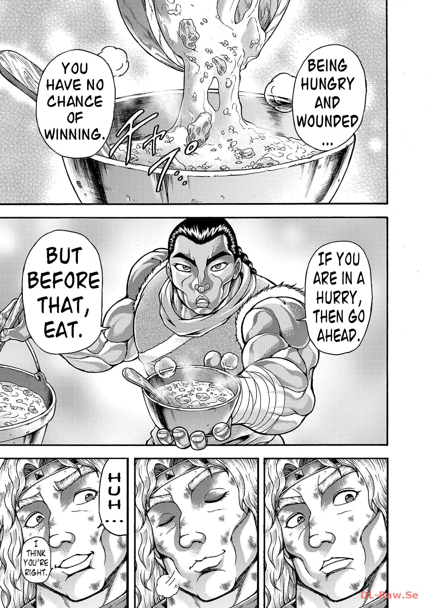 Baki Side Story: Retsu Kaioh Doesn't Mind Even If It's in Another World Chapter 48 page 11 - 