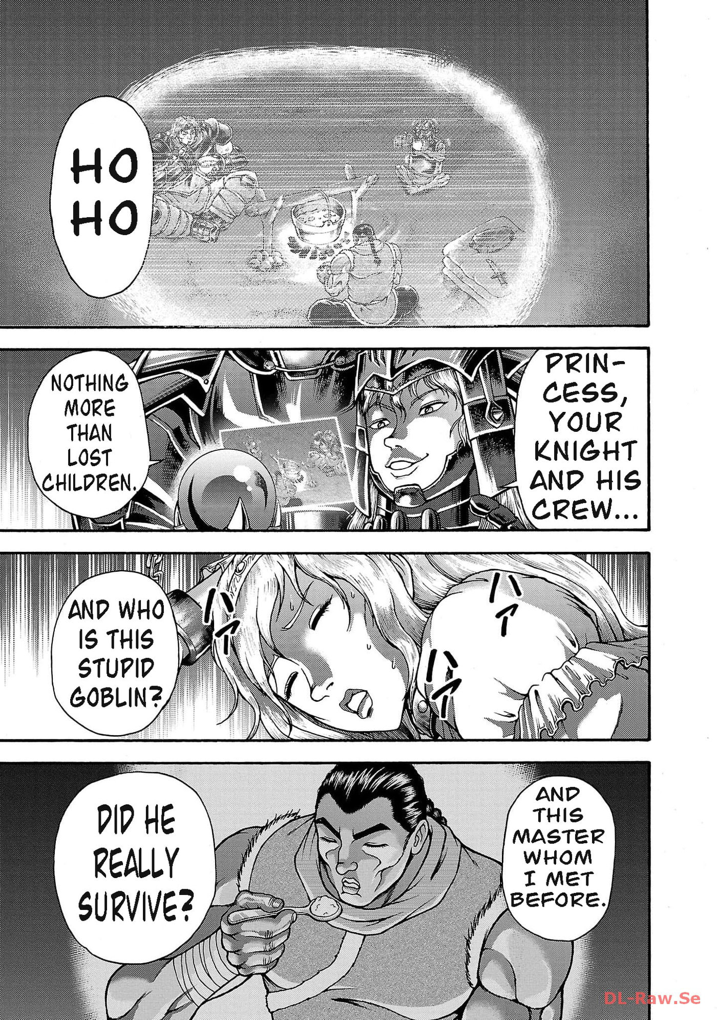 Baki Side Story: Retsu Kaioh Doesn't Mind Even If It's in Another World Chapter 48 page 13 - 
