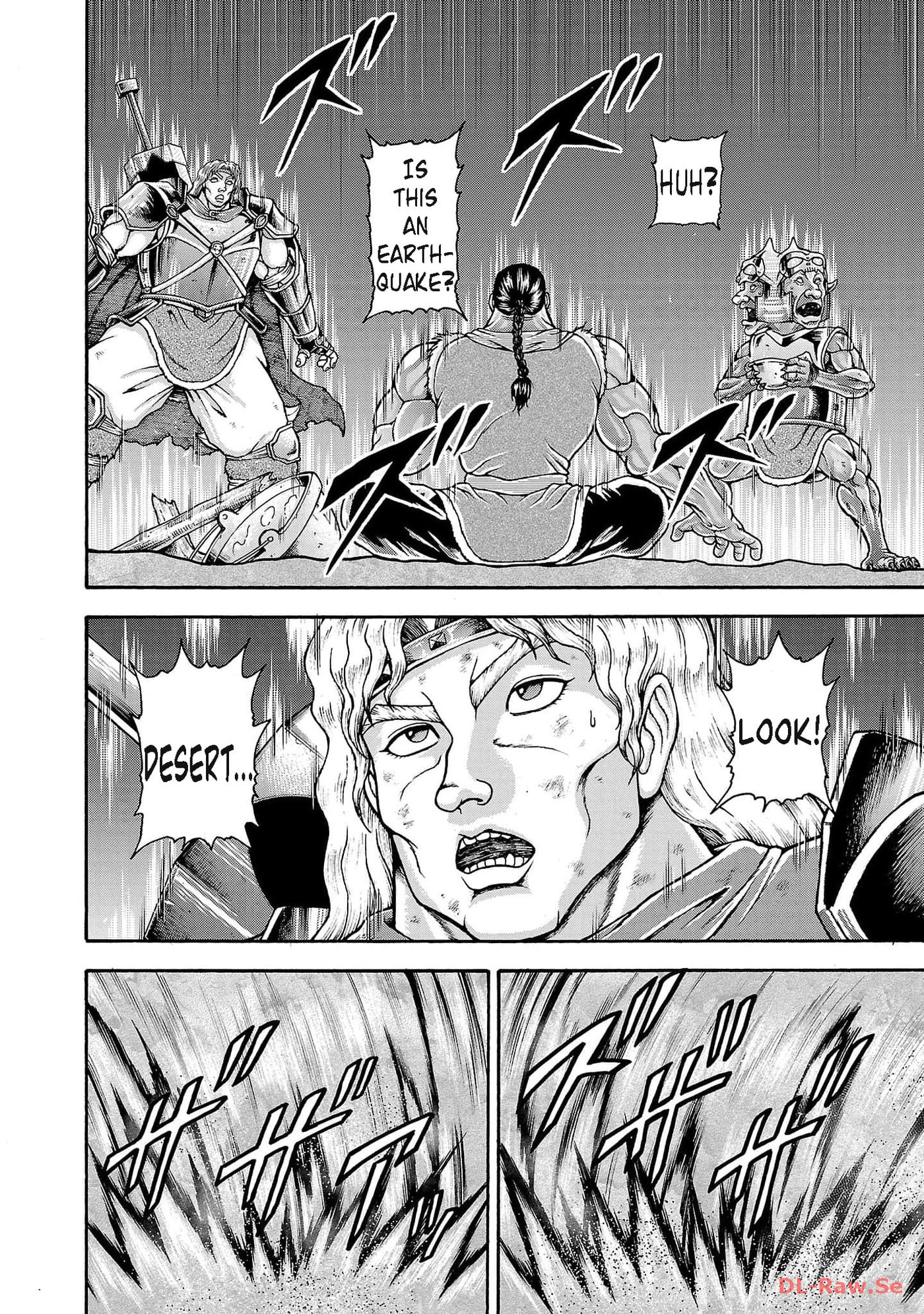 Baki Side Story: Retsu Kaioh Doesn't Mind Even If It's in Another World Chapter 48 page 16 - 