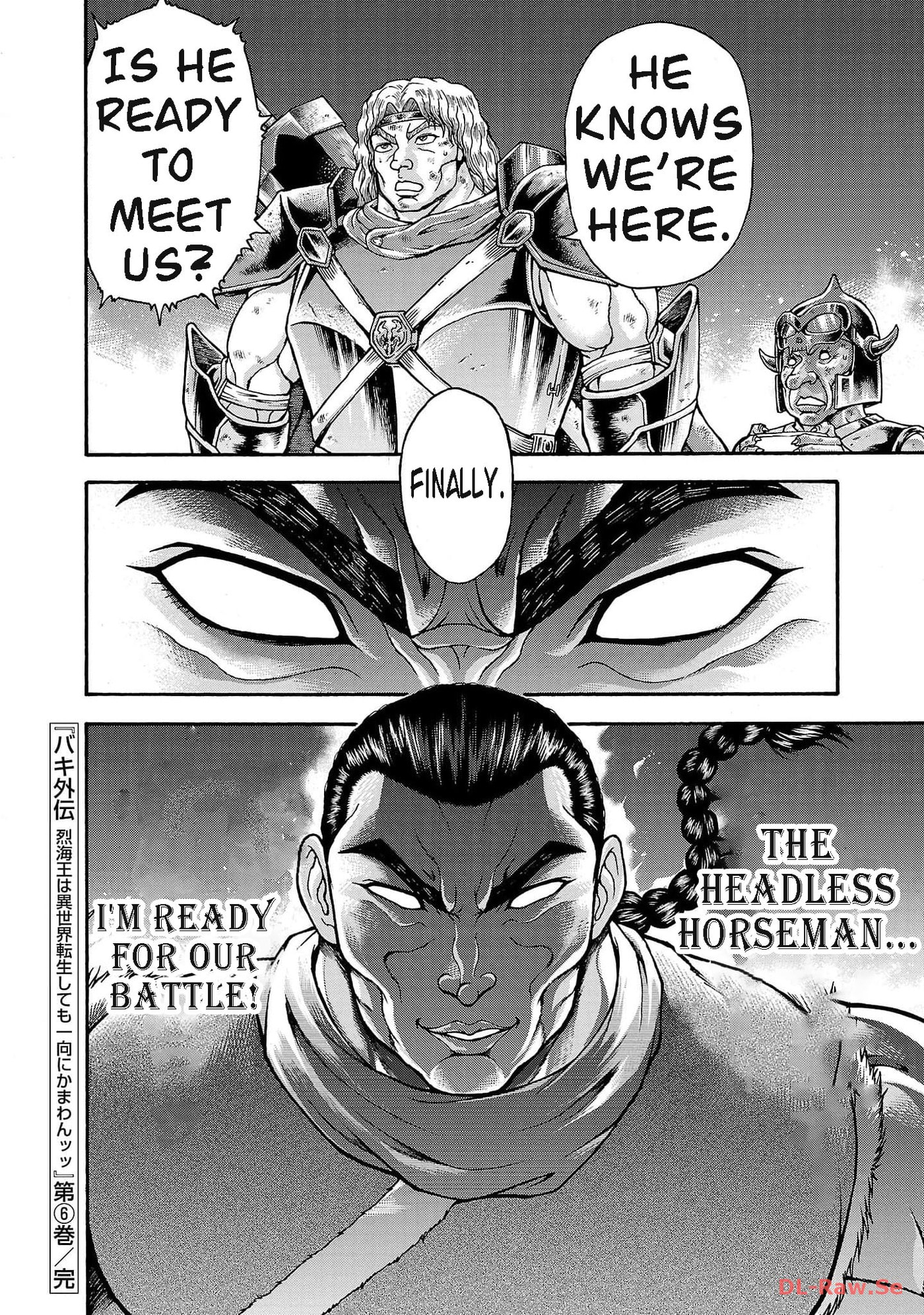 Baki Side Story: Retsu Kaioh Doesn't Mind Even If It's in Another World Chapter 48 page 19 - 