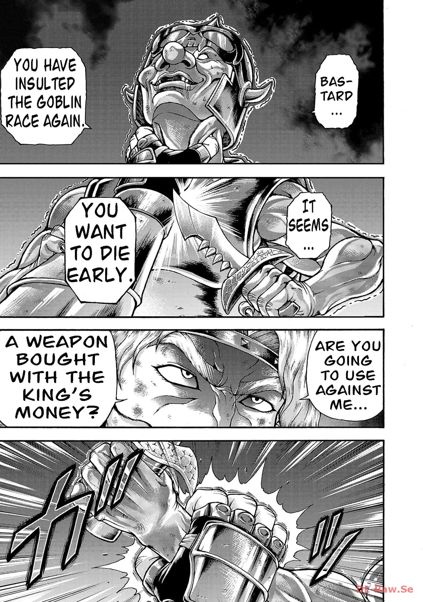 Baki Side Story: Retsu Kaioh Doesn't Mind Even If It's in Another World Chapter 48 page 3 - 