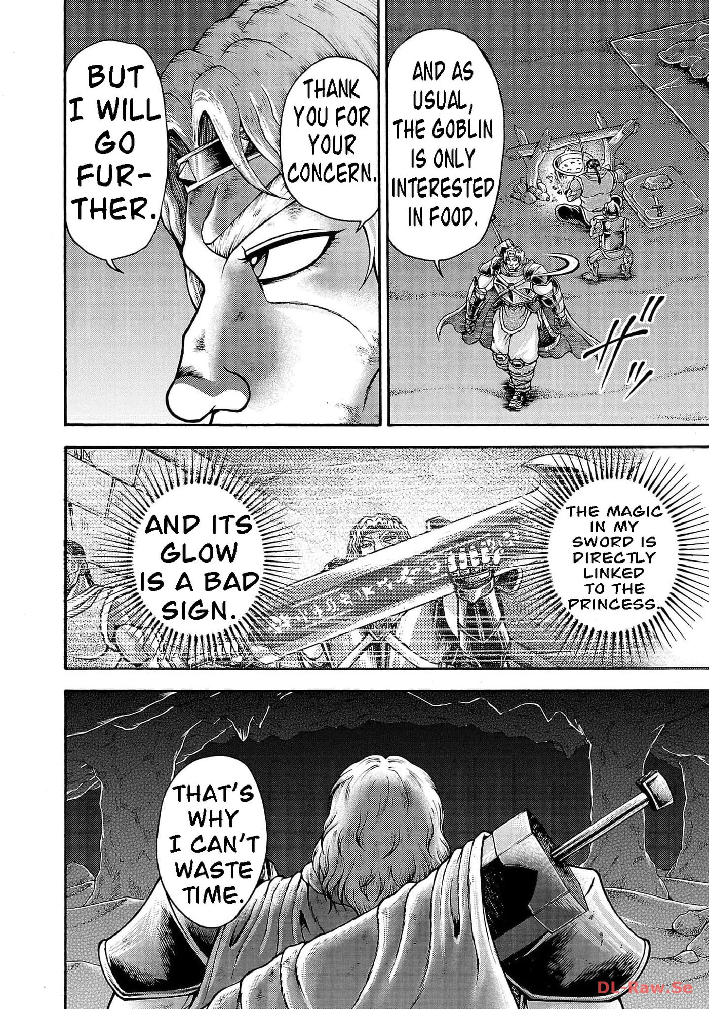 Baki Side Story: Retsu Kaioh Doesn't Mind Even If It's in Another World Chapter 48 page 8 - 
