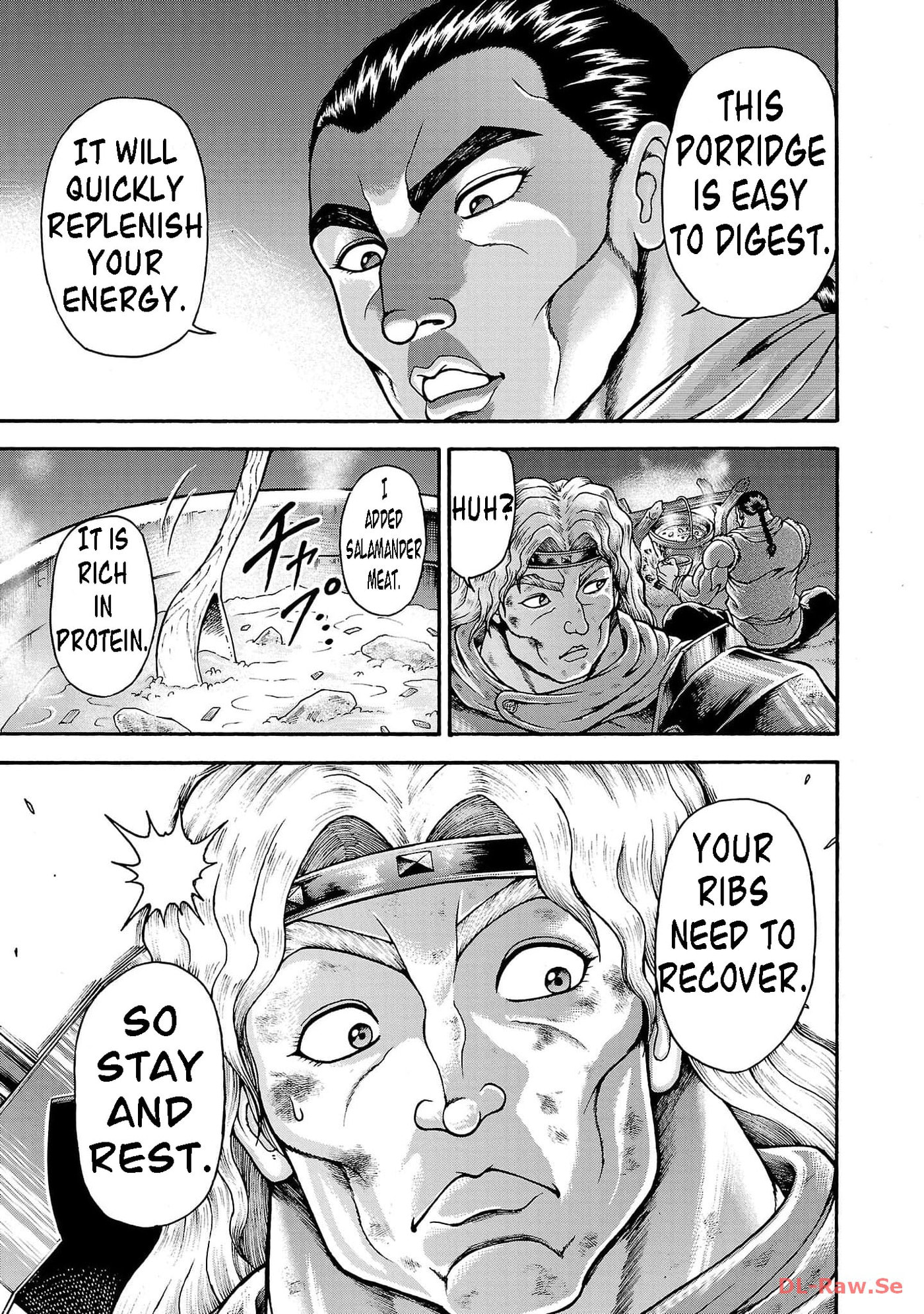 Baki Side Story: Retsu Kaioh Doesn't Mind Even If It's in Another World Chapter 48 page 9 - 