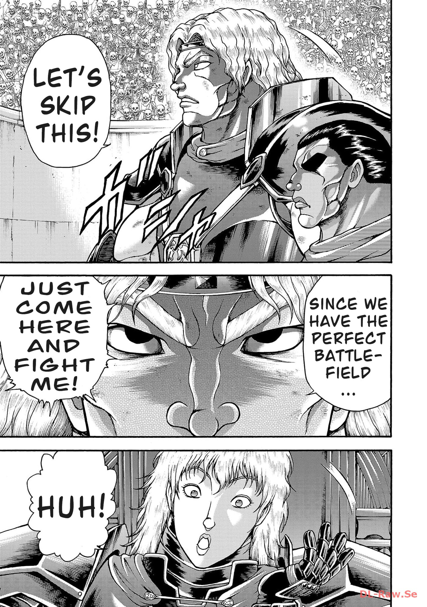 Baki Side Story: Retsu Kaioh Doesn't Mind Even If It's in Another World Chapter 49 page 12 - 