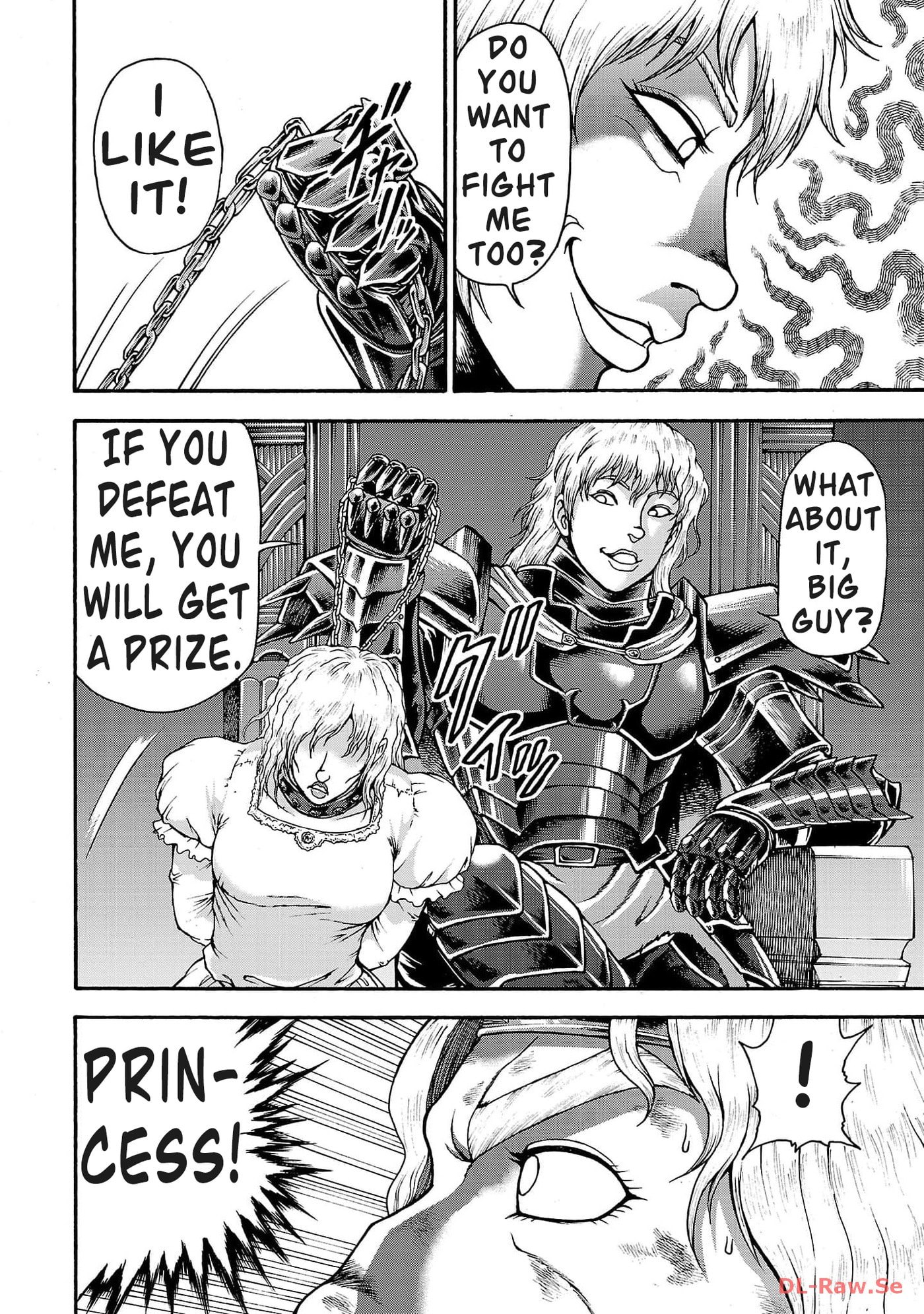 Baki Side Story: Retsu Kaioh Doesn't Mind Even If It's in Another World Chapter 49 page 13 - 