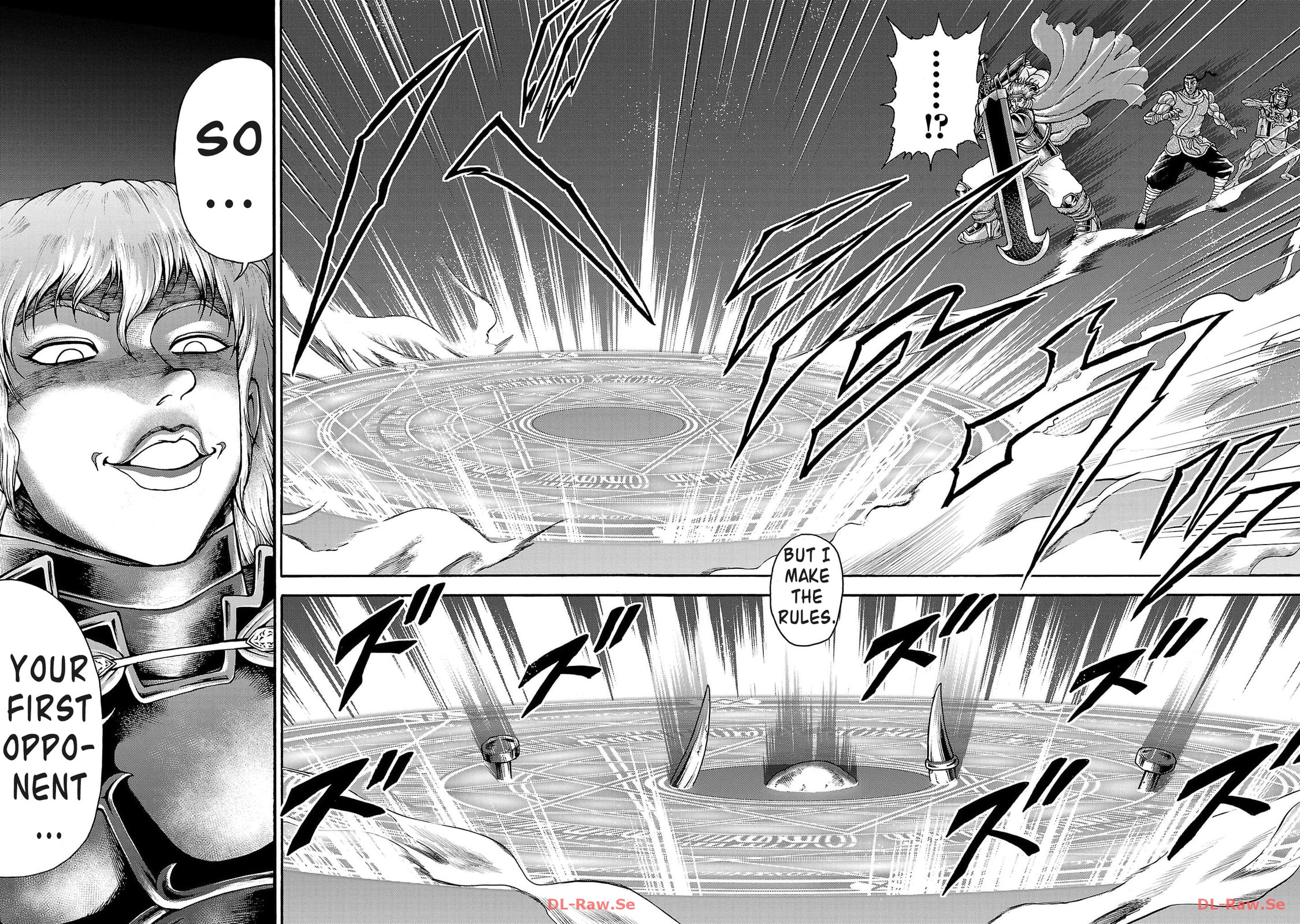 Baki Side Story: Retsu Kaioh Doesn't Mind Even If It's in Another World Chapter 49 page 15 - 
