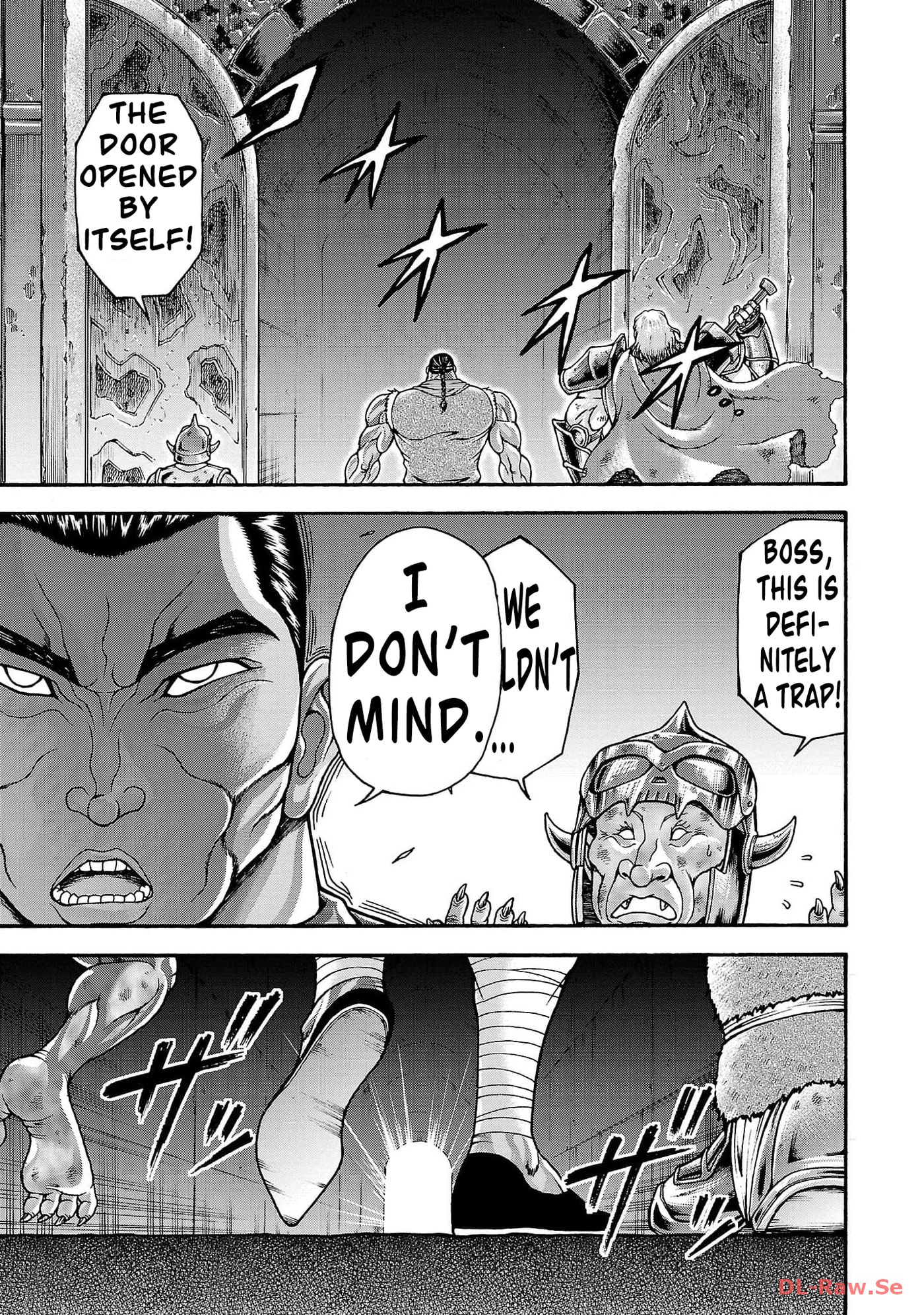 Baki Side Story: Retsu Kaioh Doesn't Mind Even If It's in Another World Chapter 49 page 3 - 