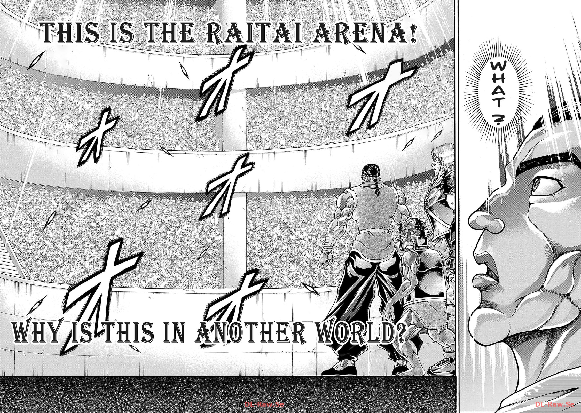 Baki Side Story: Retsu Kaioh Doesn't Mind Even If It's in Another World Chapter 49 page 4 - 