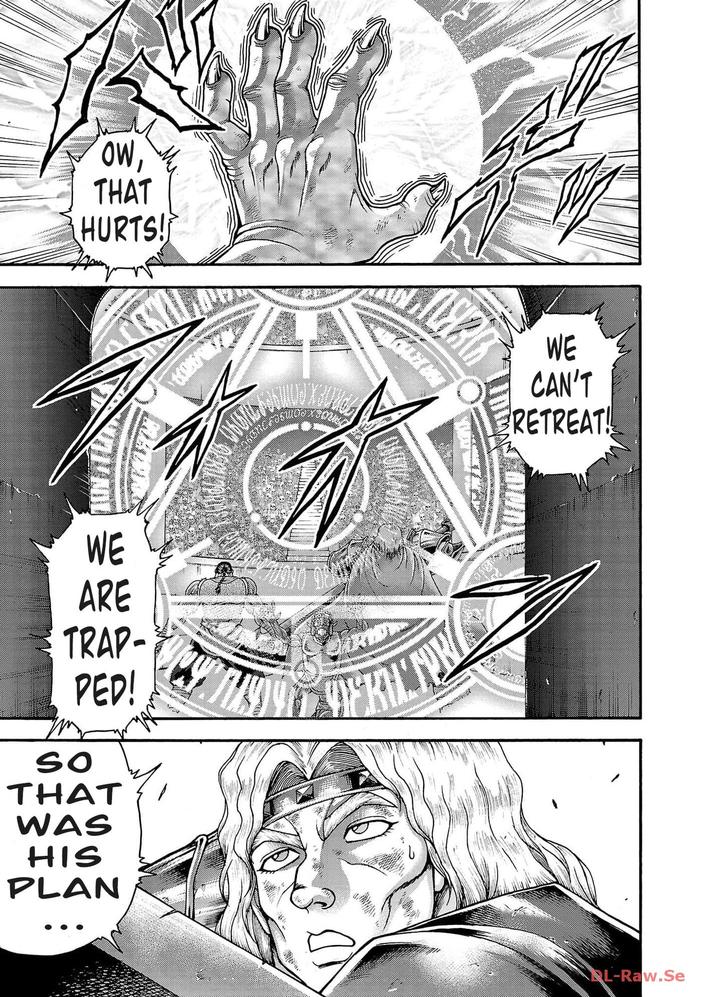 Baki Side Story: Retsu Kaioh Doesn't Mind Even If It's in Another World Chapter 49 page 6 - 