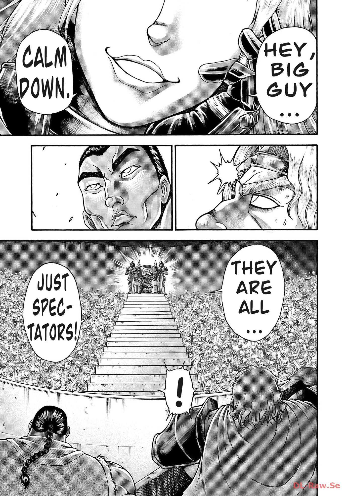 Baki Side Story: Retsu Kaioh Doesn't Mind Even If It's in Another World Chapter 49 page 8 - 