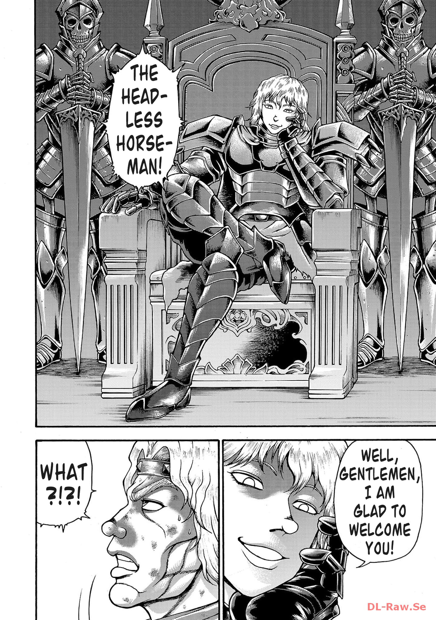 Baki Side Story: Retsu Kaioh Doesn't Mind Even If It's in Another World Chapter 49 page 9 - 