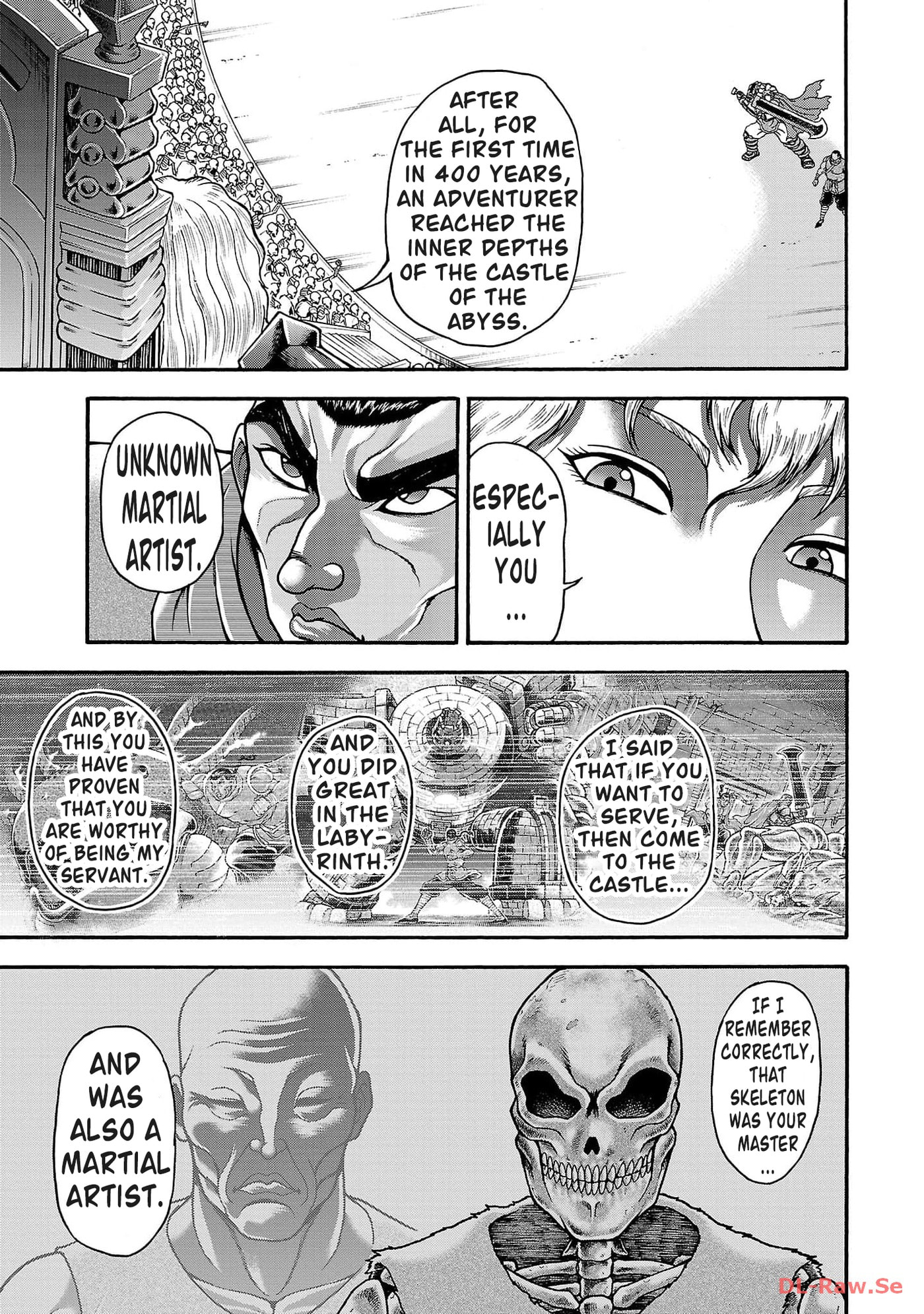 Baki Side Story: Retsu Kaioh Doesn't Mind Even If It's in Another World Chapter 49 page 10 - 