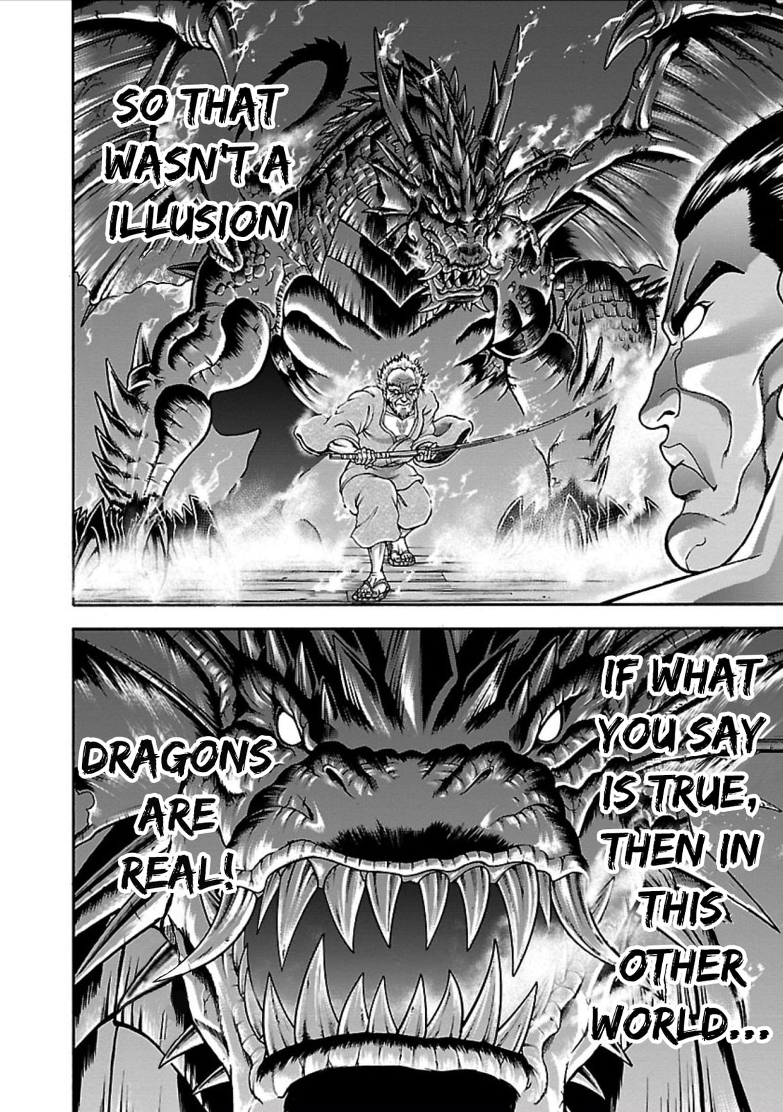 Baki Side Story: Retsu Kaioh Doesn't Mind Even If It's in Another World Chapter 5 page 13 - 