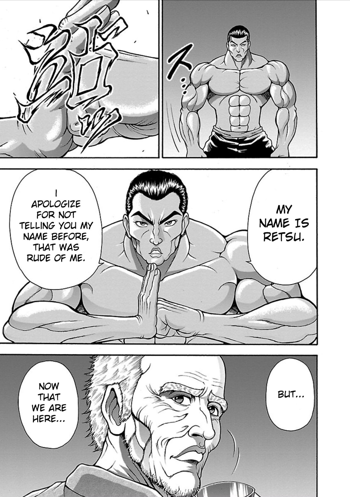 Baki Side Story: Retsu Kaioh Doesn't Mind Even If It's in Another World Chapter 5 page 14 - 