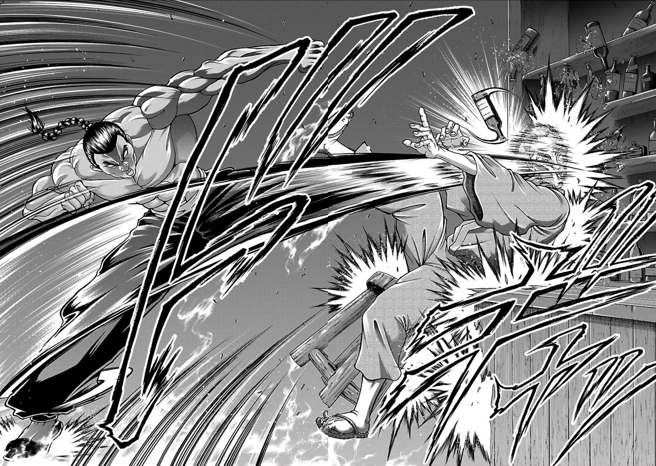 Baki Side Story: Retsu Kaioh Doesn't Mind Even If It's in Another World Chapter 5 page 15 - 