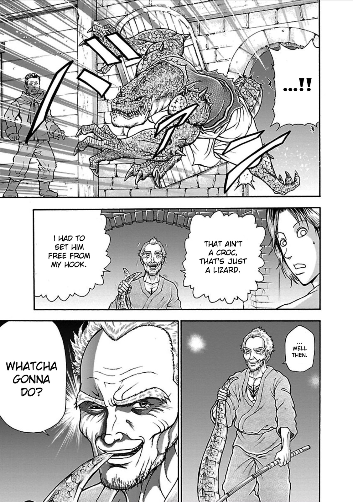 Baki Side Story: Retsu Kaioh Doesn't Mind Even If It's in Another World Chapter 5 page 3 - 