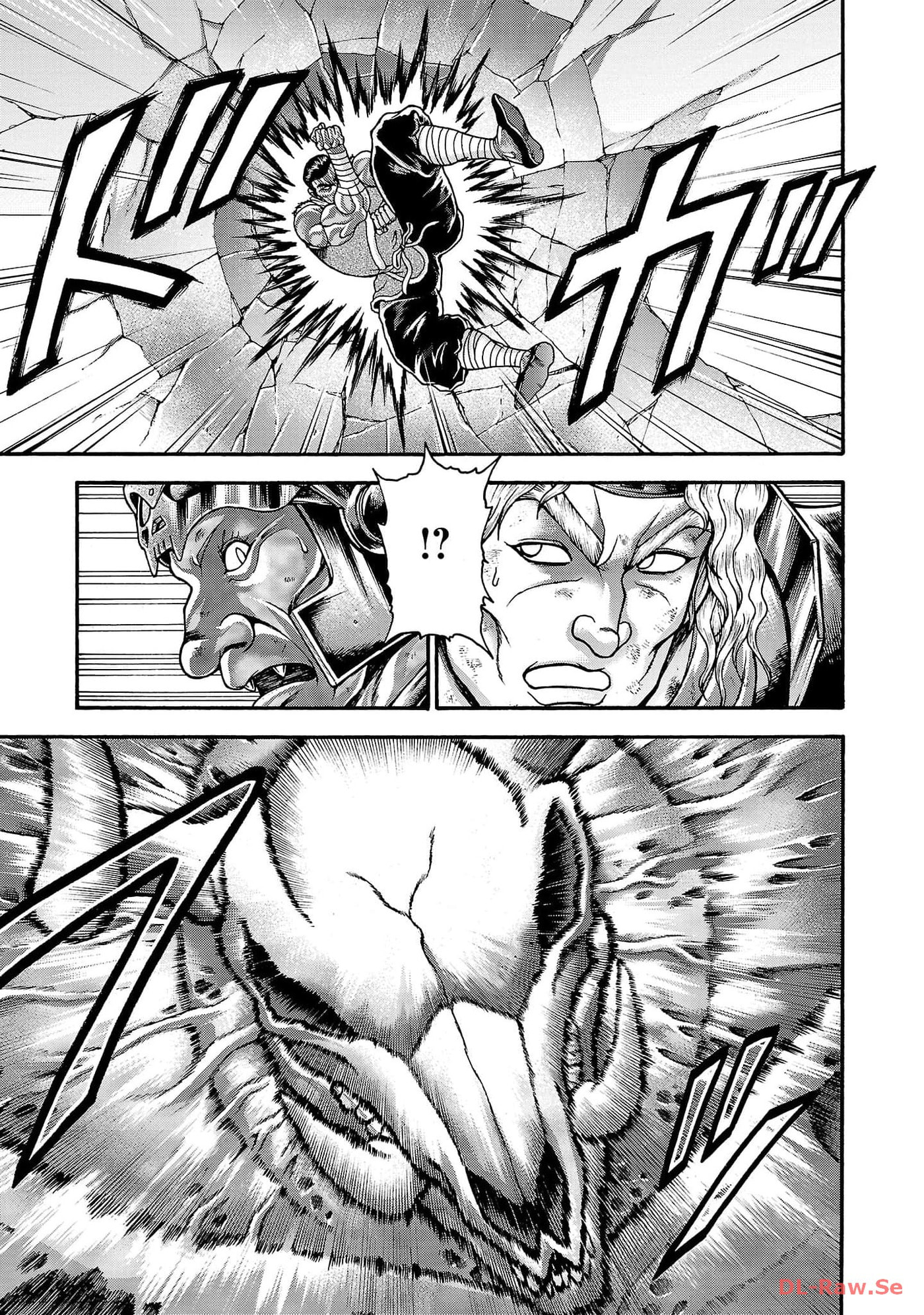 Baki Side Story: Retsu Kaioh Doesn't Mind Even If It's in Another World Chapter 50 page 11 - 