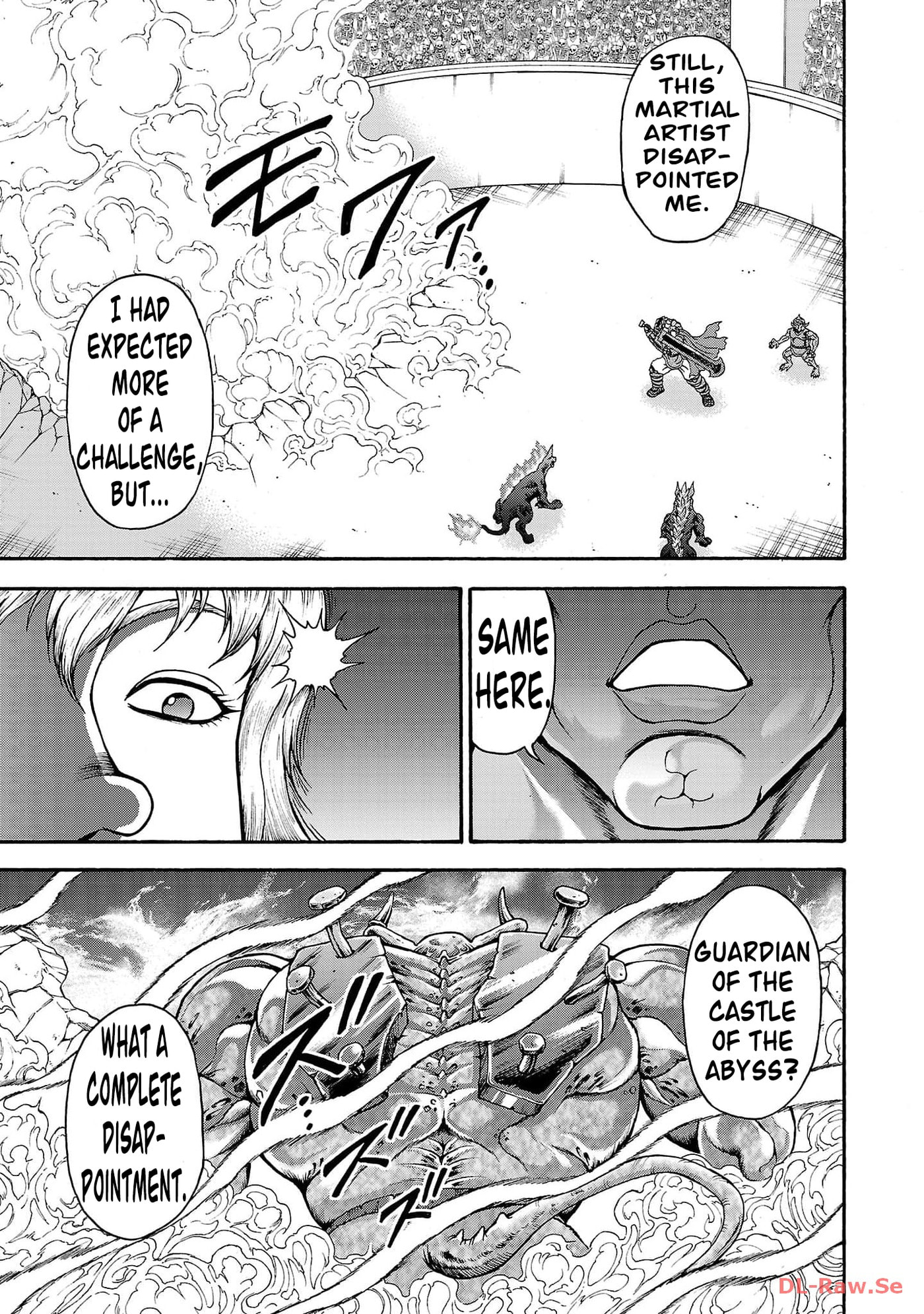 Baki Side Story: Retsu Kaioh Doesn't Mind Even If It's in Another World Chapter 50 page 14 - 