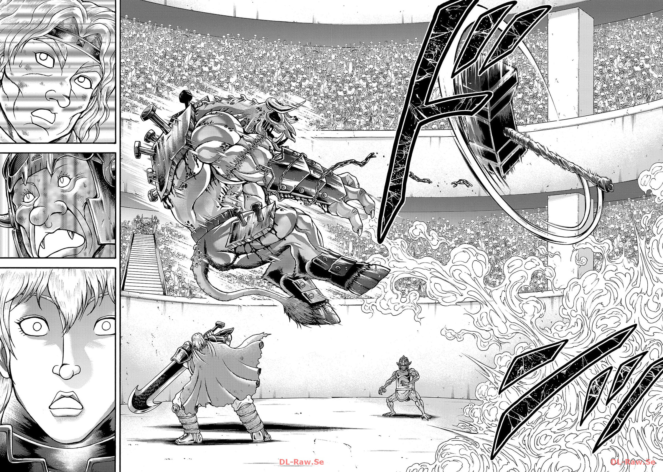 Baki Side Story: Retsu Kaioh Doesn't Mind Even If It's in Another World Chapter 50 page 15 - 